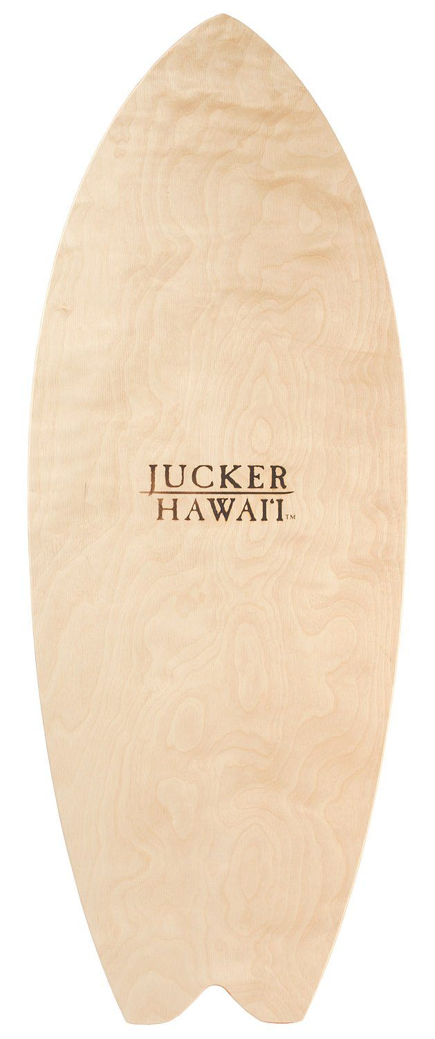 Korkrolle inklusive JUCKER Echtholz 100% Balanceboard Made Balance und Board aus Local in Germany Korkmatte, HAWAII Ocean