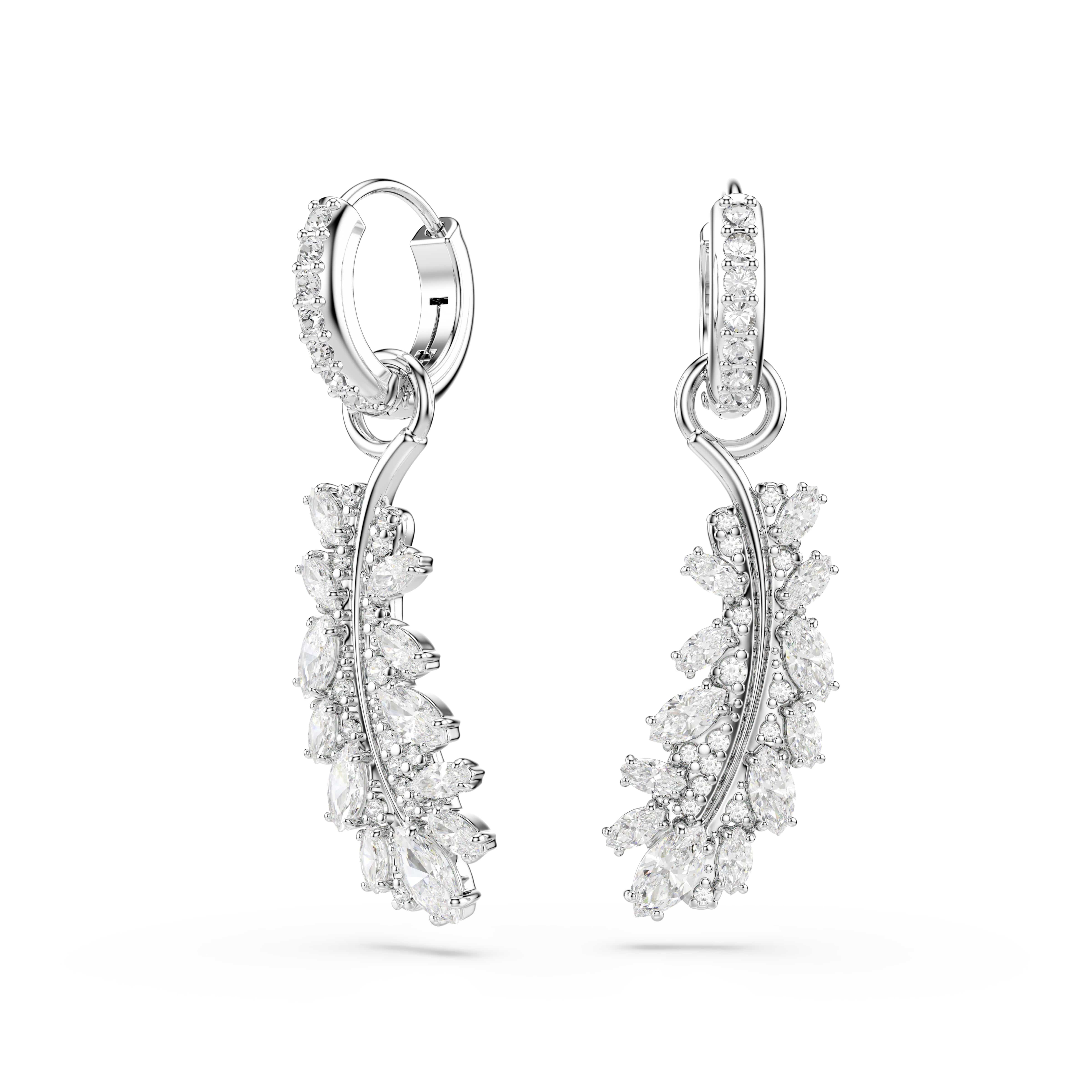 Swarovski Paar Creolen Schmuck Geschenk VIENNA Ohrringe, mit Swarovski® Kristall