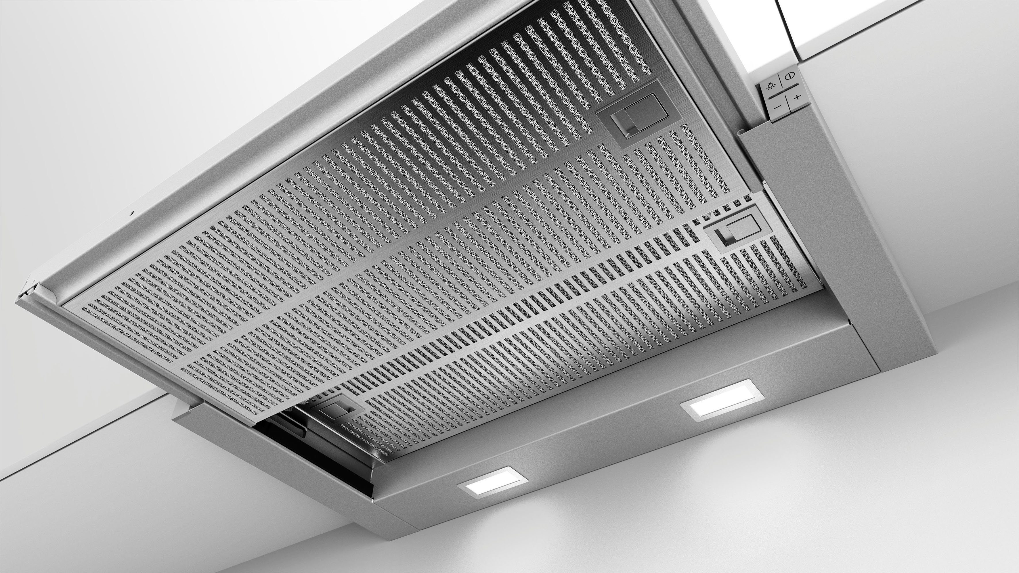 BOSCH Flachschirmhaube DFR067A52 DFR067A52, EcoSilence Drive Motor für geruchs- & geräuscharme Küche