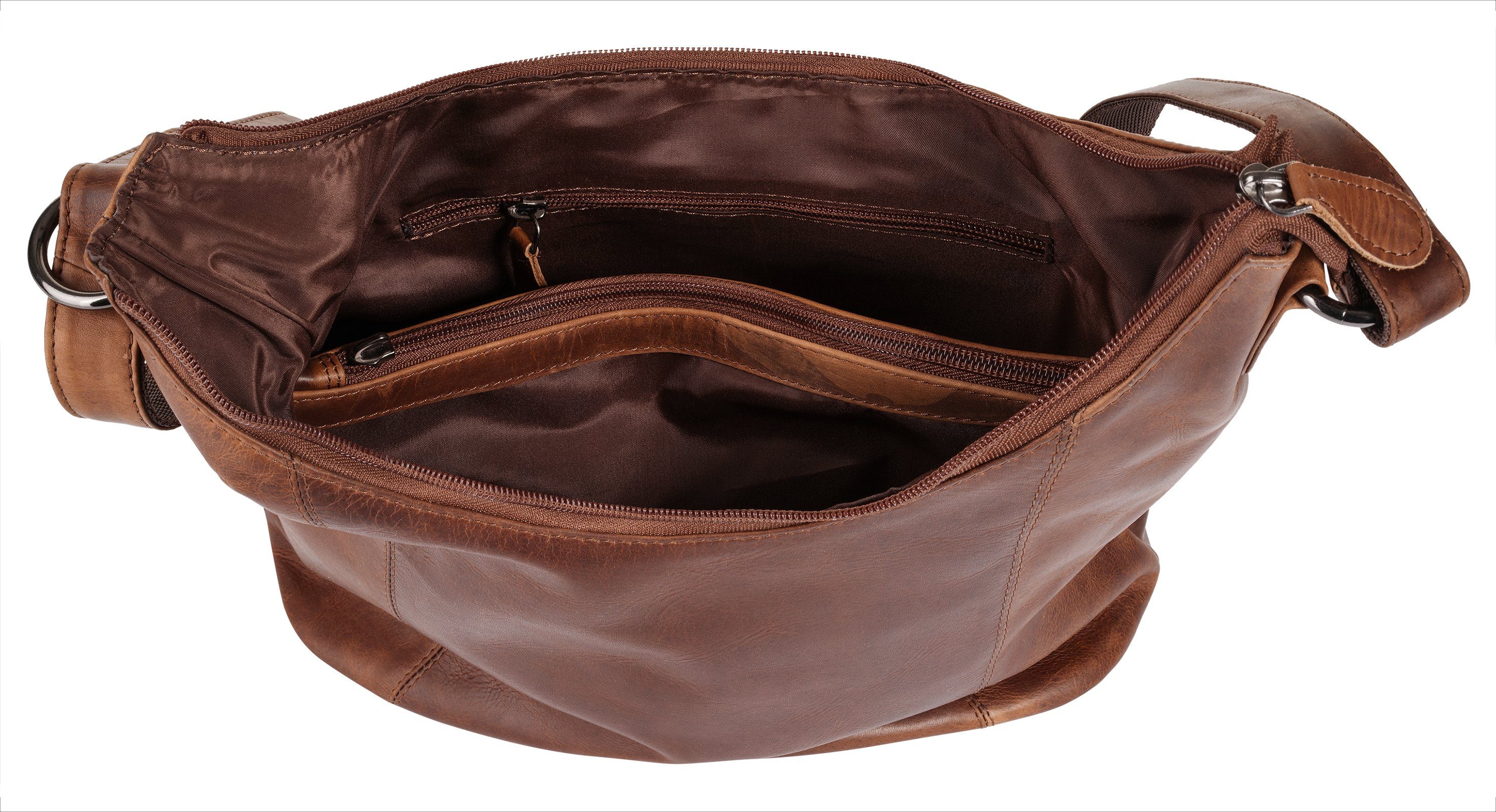 Cluty Shopper, echt Leder