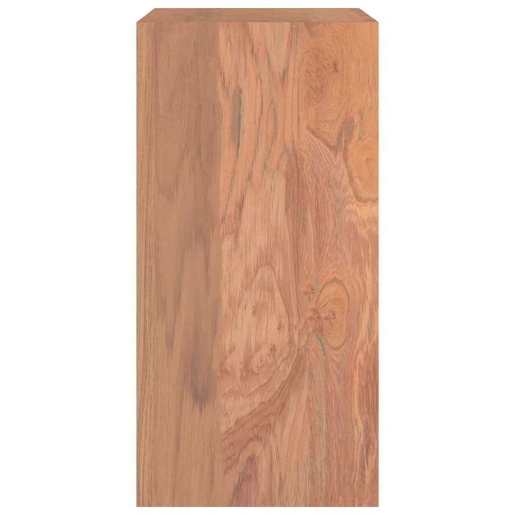 furnicato Beistelltisch 45x30x60 Massivholz Teak cm (1-St)