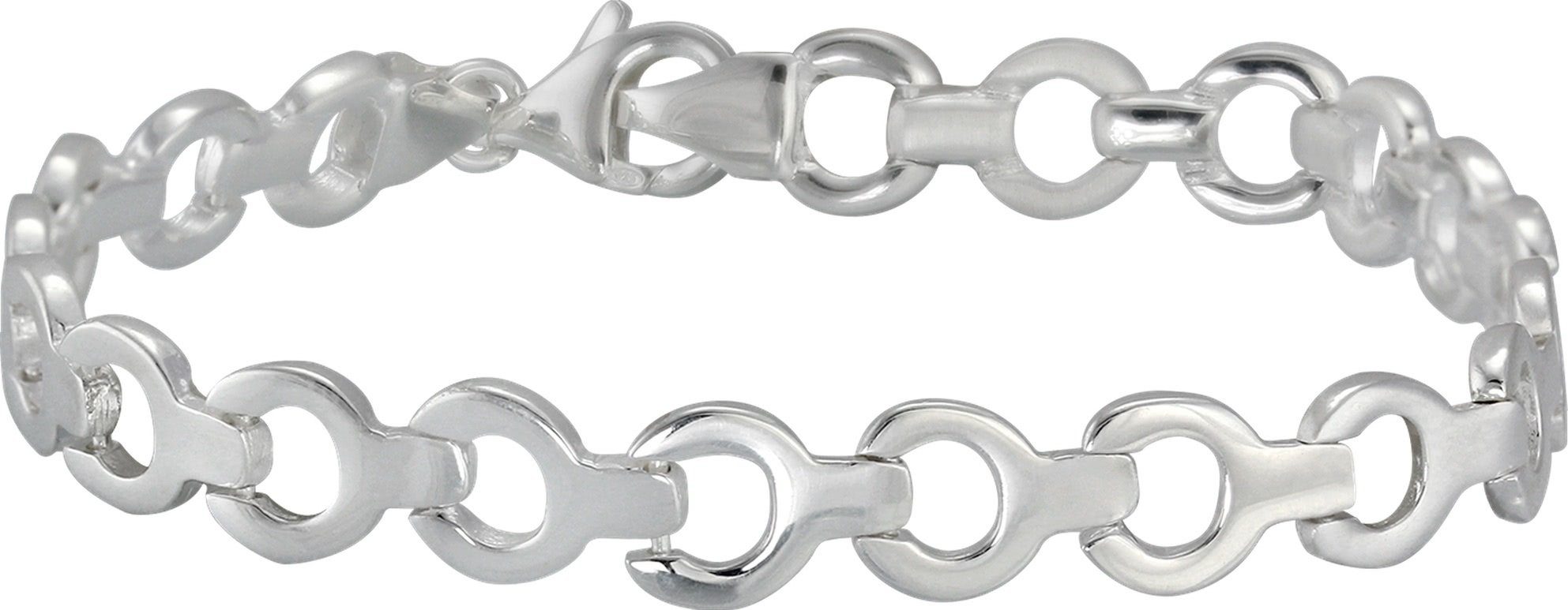 SilberDream Silberarmband SDA4901JX SilberDream 925 Sterling Silber (Armband), Damen Armband (Blütenblatt) ca. 19cm, 925 Sterling Silber, Farbe: silb
