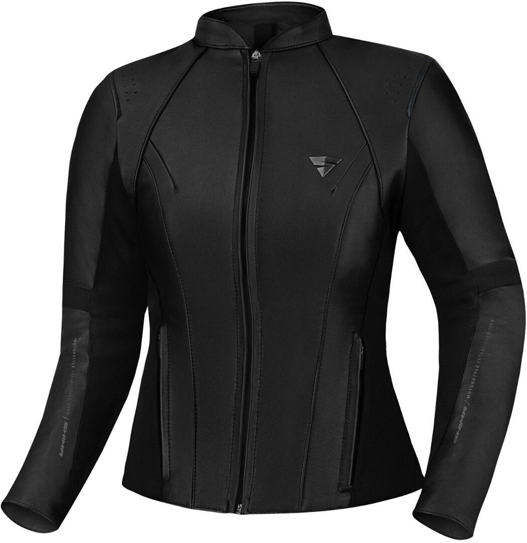 SHIMA Motorradjacke Monaco 2.0 Damen Motorrad Lederjacke Rückenprotektor enthalten