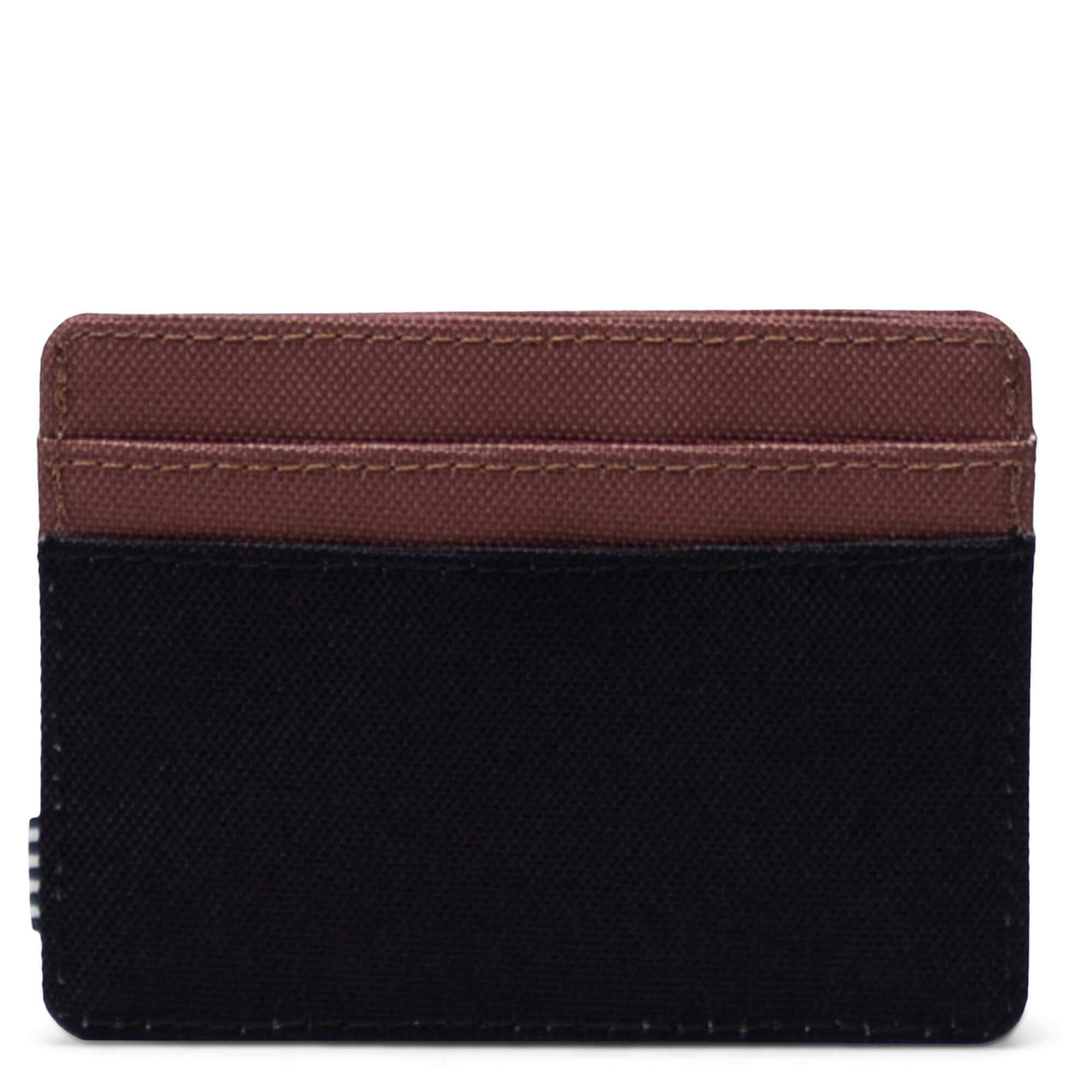 Herschel Geldbörse Charlie - RFID (1-tlg) 10 Kreditkartenetui cm 4cc black