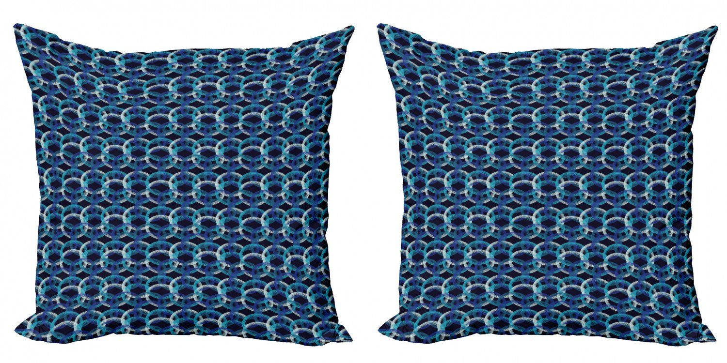 Kissenbezüge Modern Tupfen Geometrisch Abakuhaus (2 Accent Stück), Digitaldruck, Doppelseitiger Verschränkte