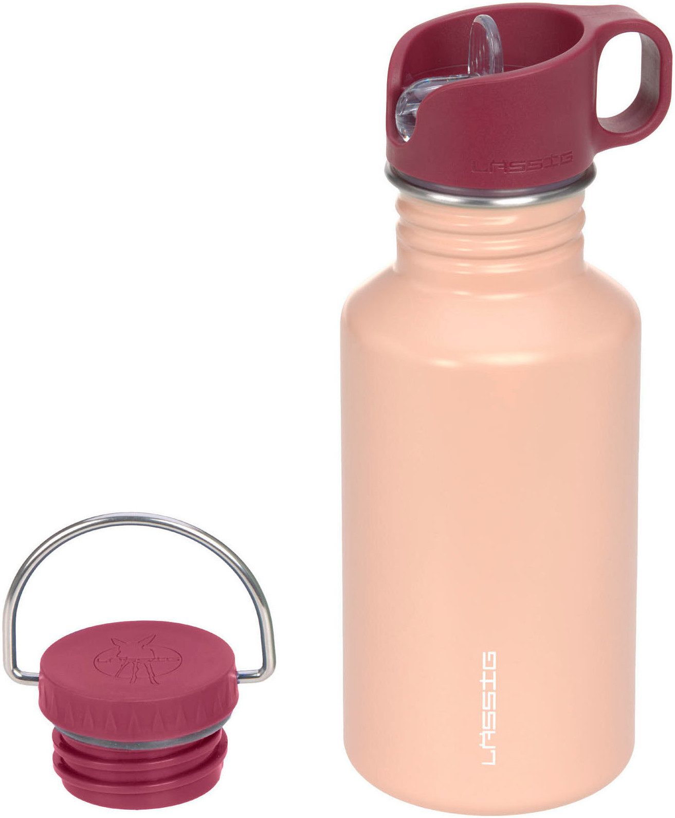 Trinkflasche Rose
