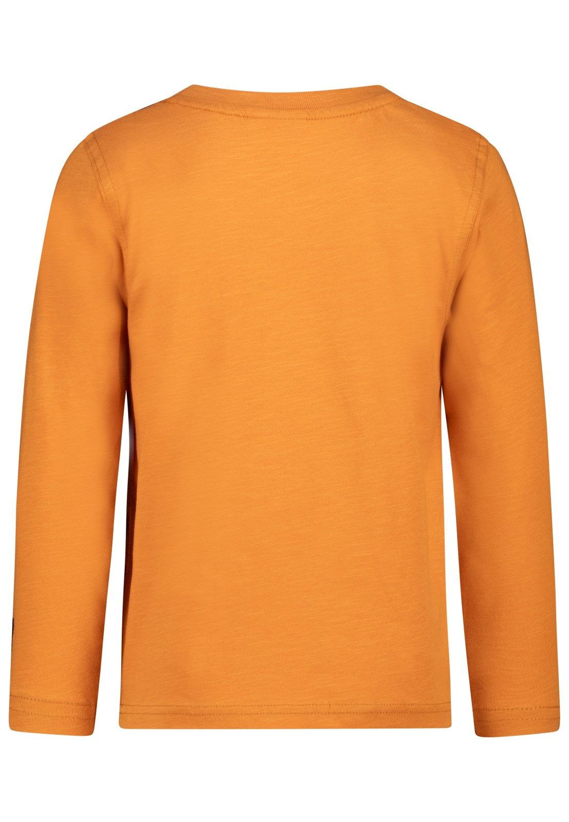 SALT AND PEPPER Langarmshirt Salt & Pepper Jungen Schaufelbagger Giant Langarmshirt orange (1-tlg)