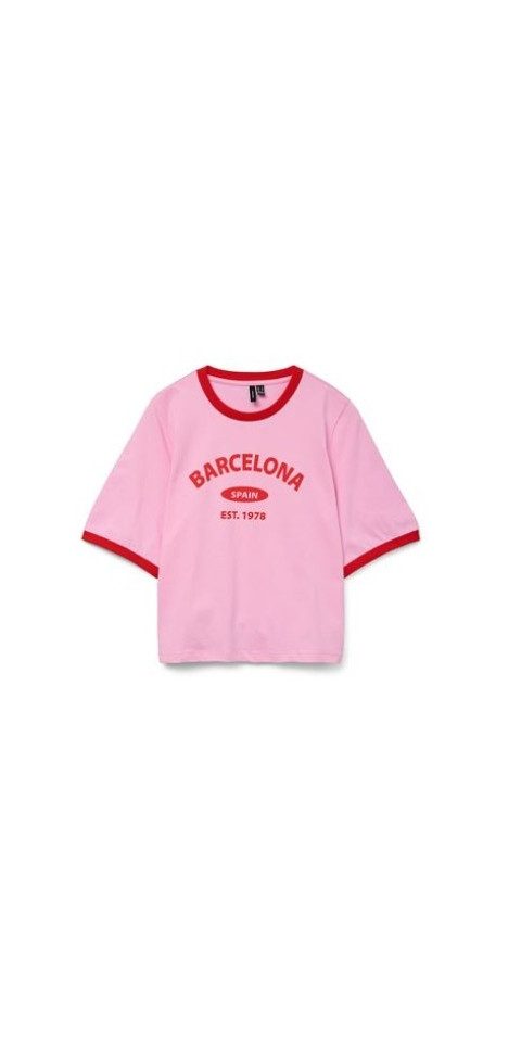 Vero Moda Kurzarmshirt VMTOVA 2/4 TOP BOX JRS günstig online kaufen
