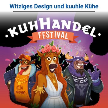 Ravensburger Spiel, Kartenspiel Kuhhandel - Festival, Made in Europe, FSC® - schützt Wald - weltweit
