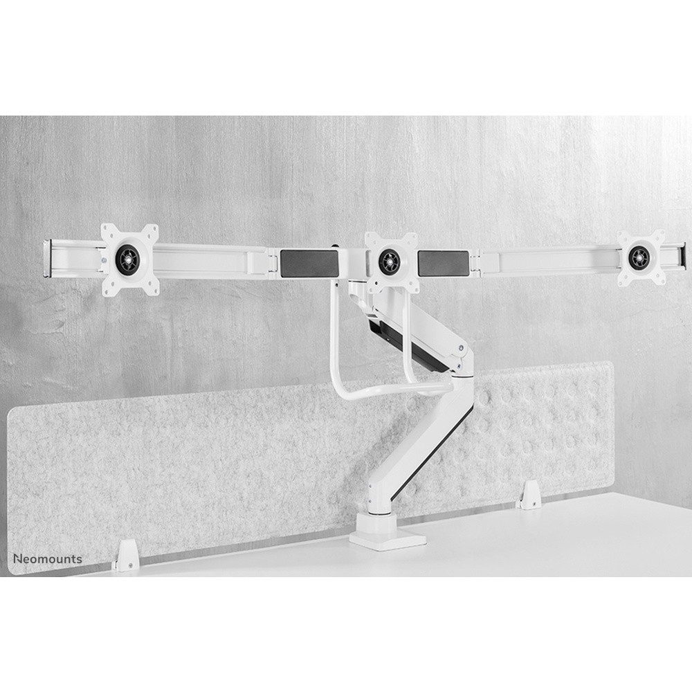 Neomounts by Newstar Monitor-Halterung Neomounts Monitor-Tischhalterung NM-D775DX3WHITE 3 Display(s) 43,2 cm