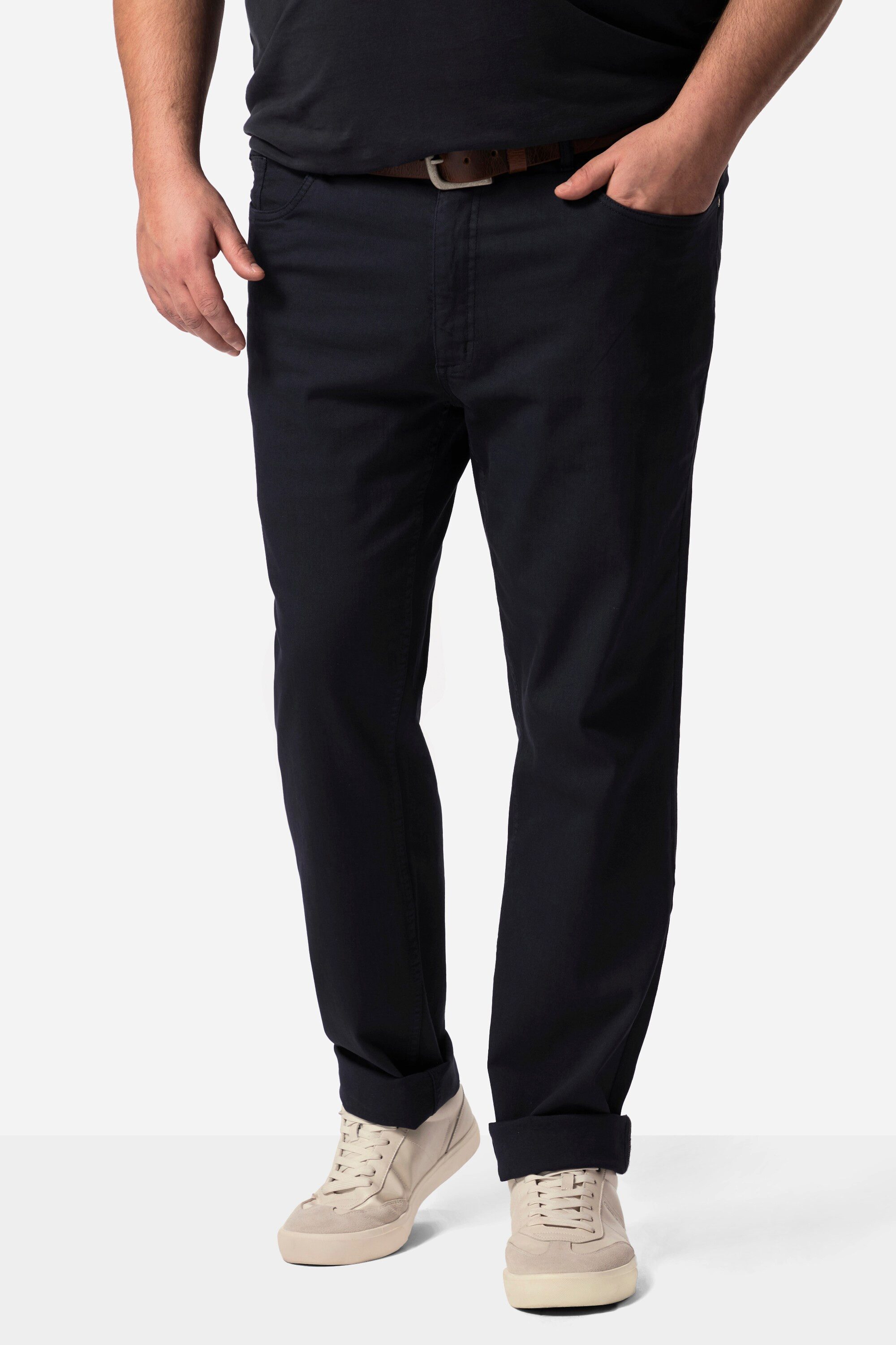 Men Plus Cargohose Men+ Jeans Colordenim 5-Pocket bis 72