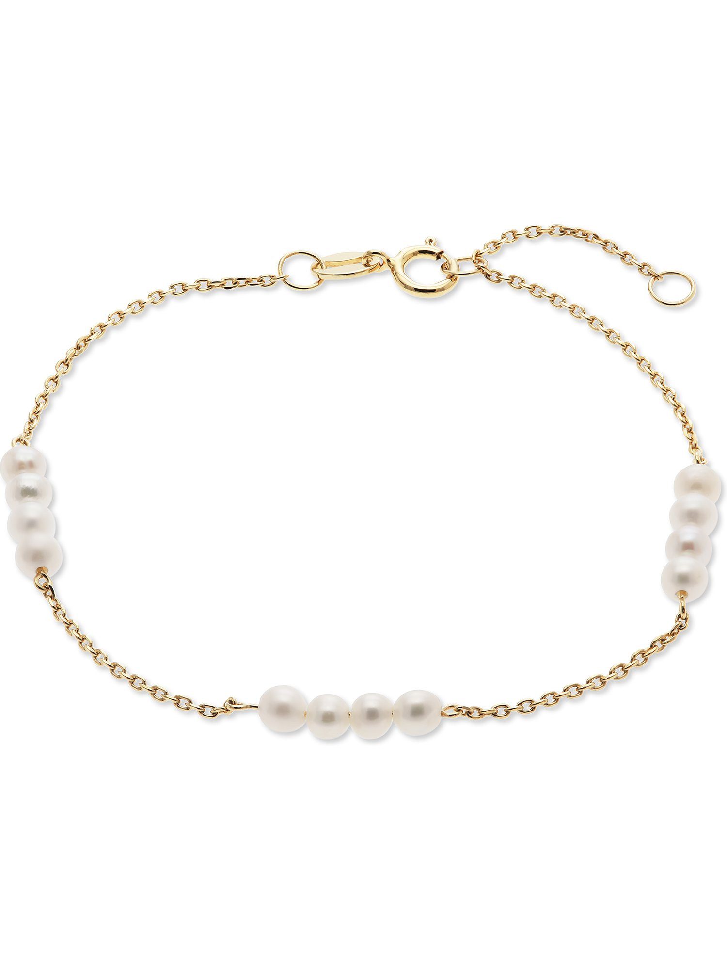 CHRIST Armband CHRIST Damen-Armband 585er Gelbgold Süßwasserperle
