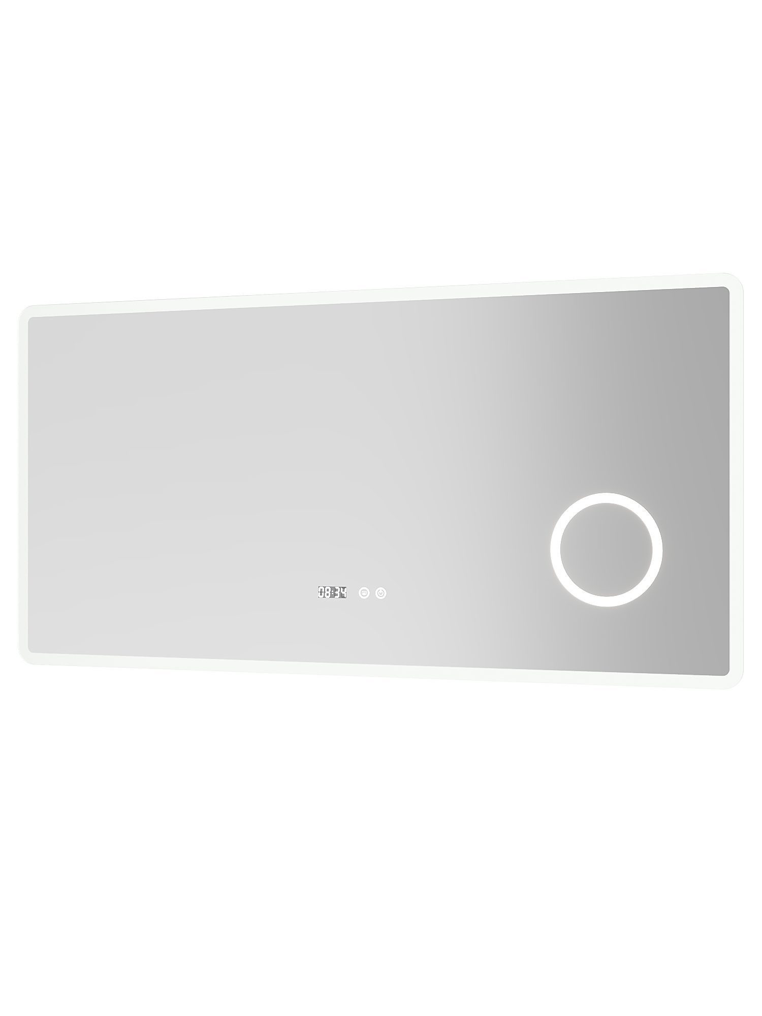 AQUABATOS Schminkspiegel LED Spiegel Bad groß Wandspiegel mit Beleuchtung Kosmetikspiegel (120x60cm)