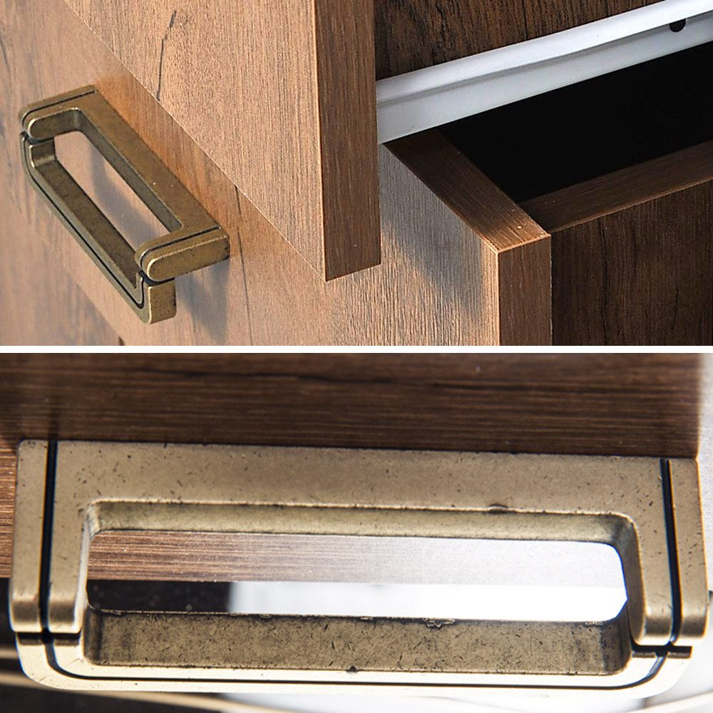 Lomadox Regal TEORA-161, in Lefkas Eiche mit Schublade 88x69,5x49,5 cm günstig online kaufen