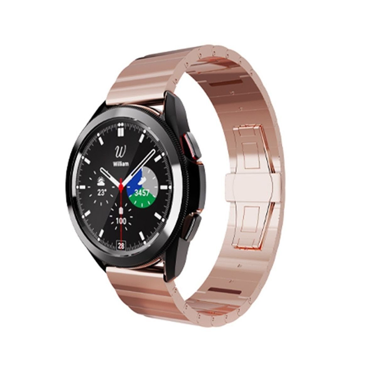 Für 5 alle 4 Watch Armband Classic 6 Pro Galaxy Samsung Wigento Normal Smartwatch-Armband Größen