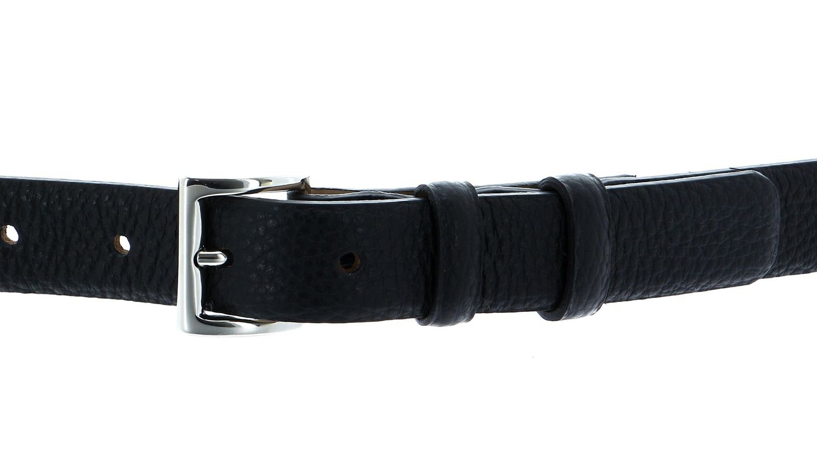 / Ledergürtel Abro Nickel Leather Black Adria