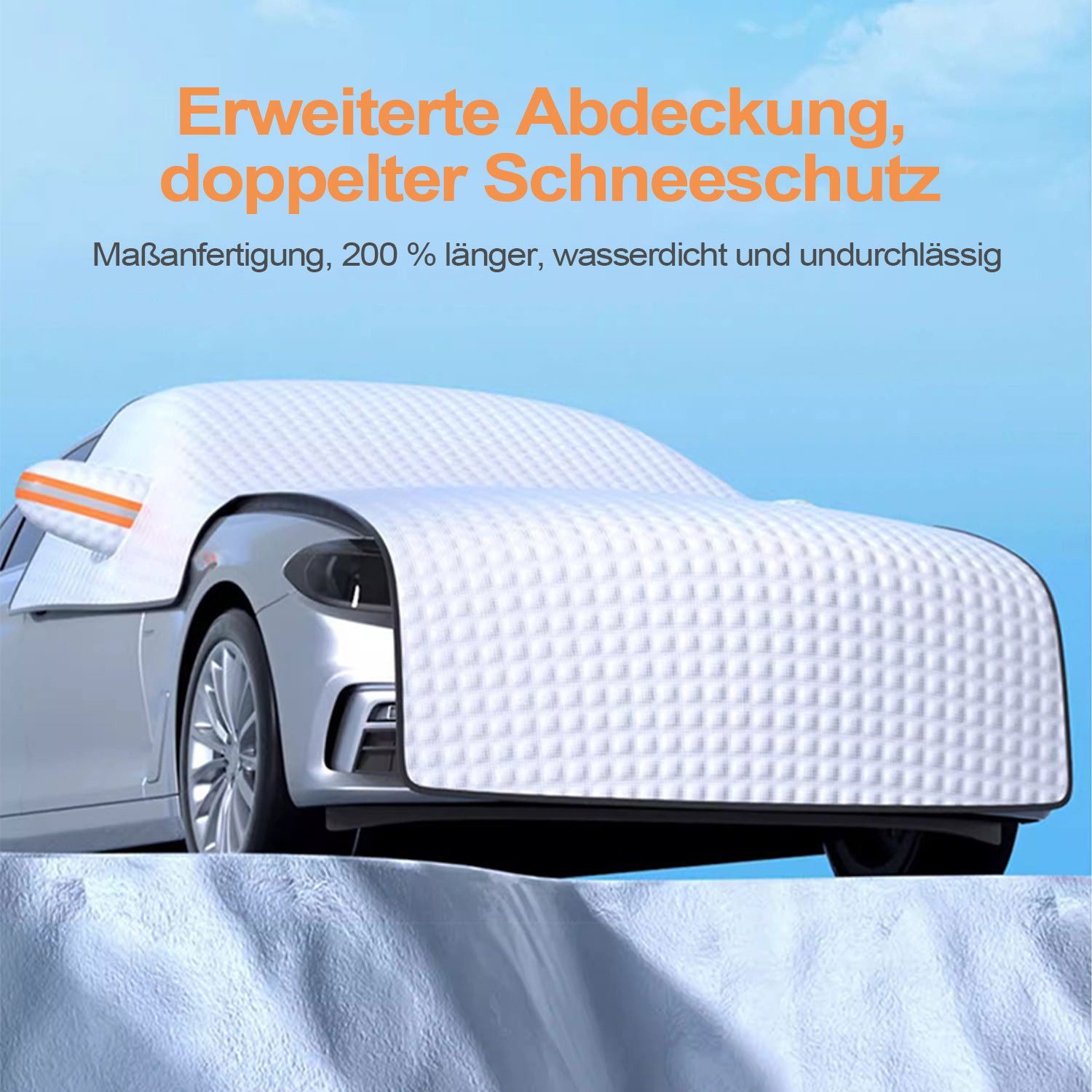 Refttenw Windshield Cover Car Windshield Cover Winter, Sunshade Windshield