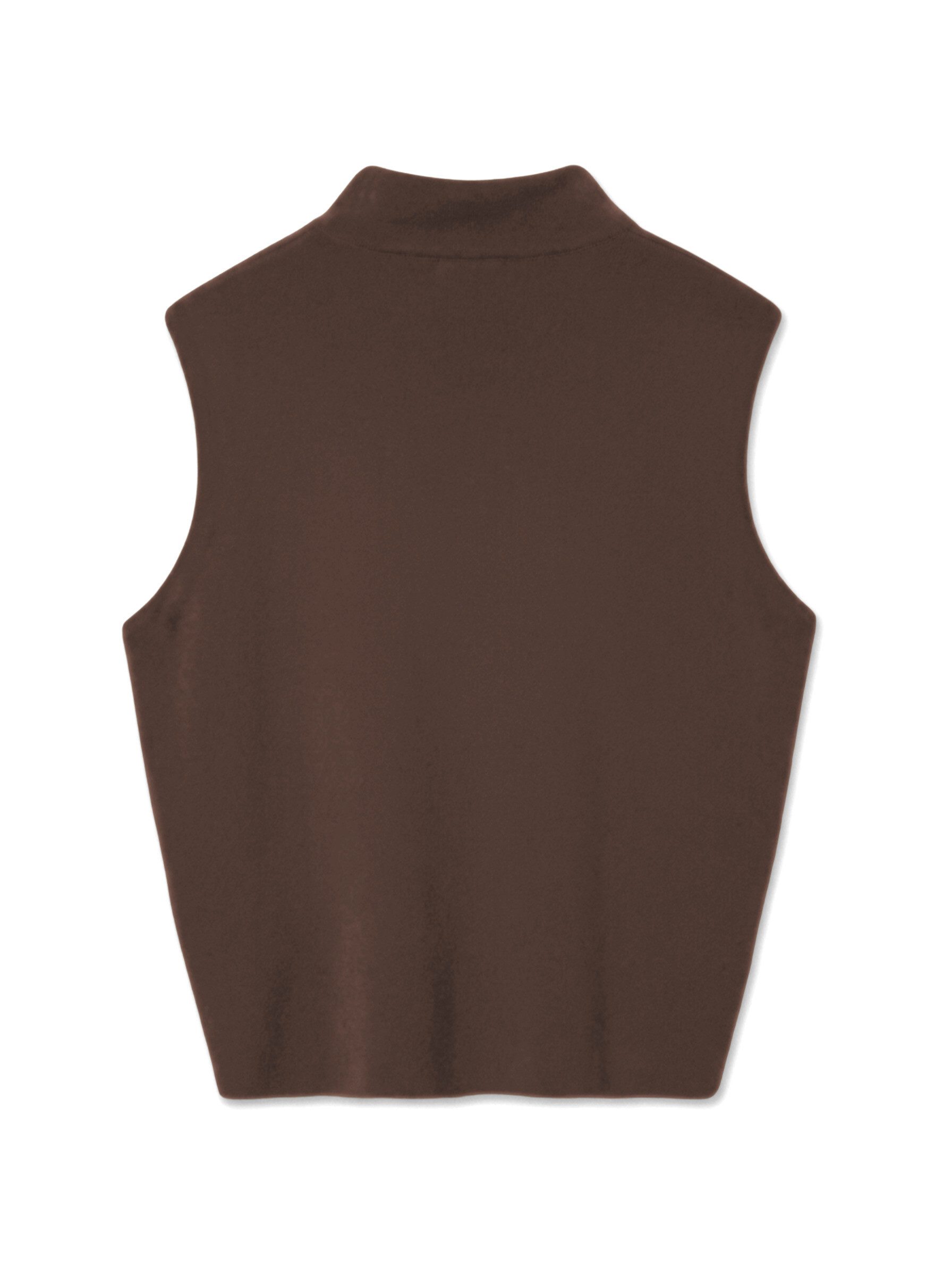 TOPSHOP Strickpullover TSCASSI KNITTED TIE NECK TOP KNT NOOS Materialmix, normal geschnitten