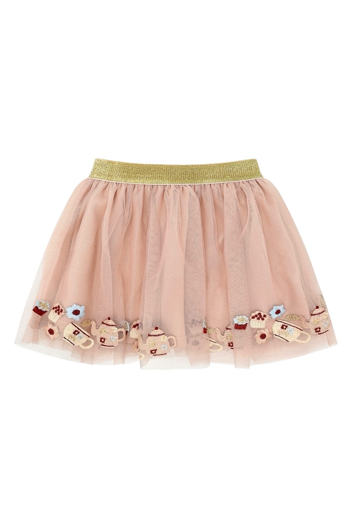 Hust & Claire Tüllrock Ninna (1-tlg) Hust & Claire Mädchen Tüllrock Ninna mit Stickerei