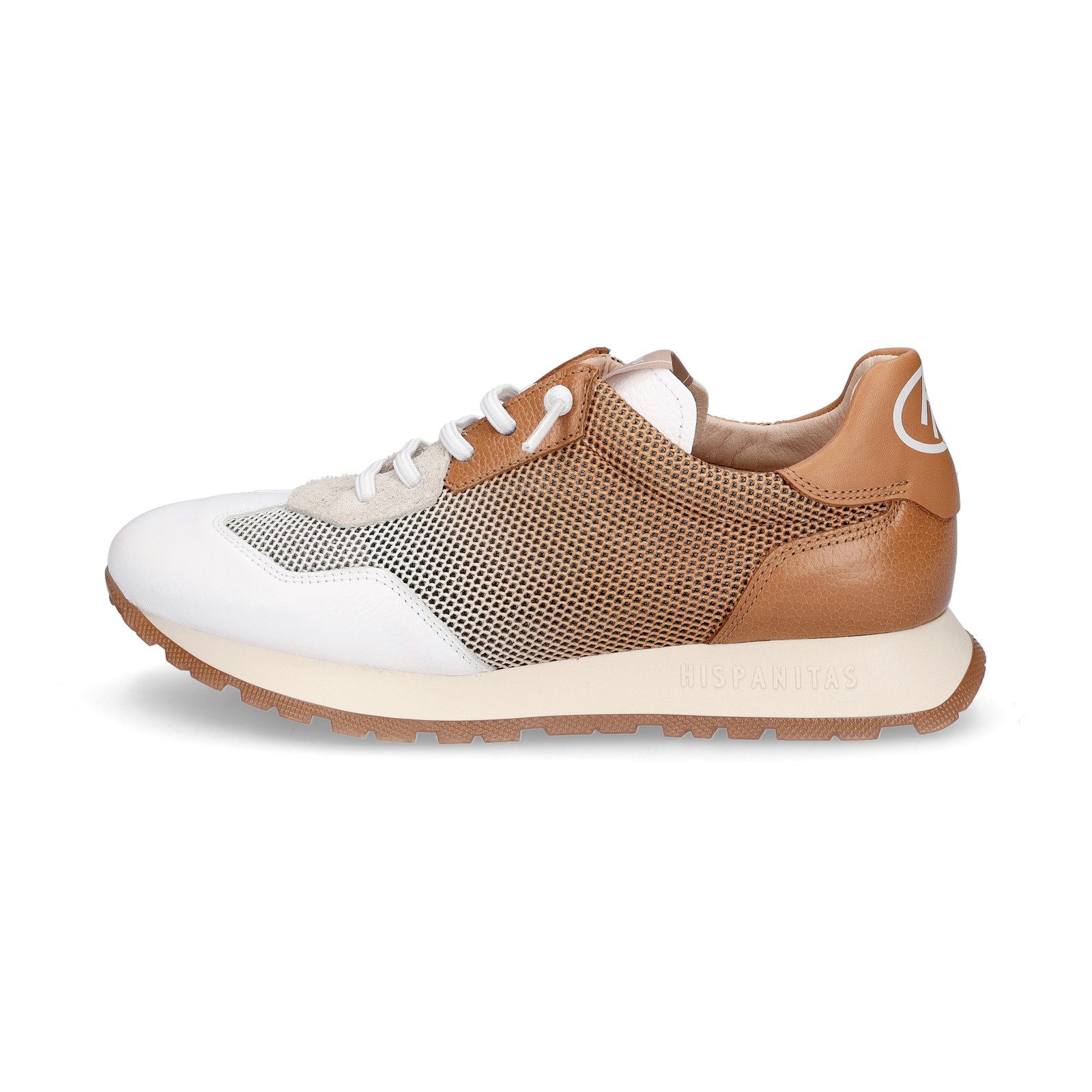 Hispanitas Hispanitas Damen Sneaker braun weiß Sneaker günstig online kaufen