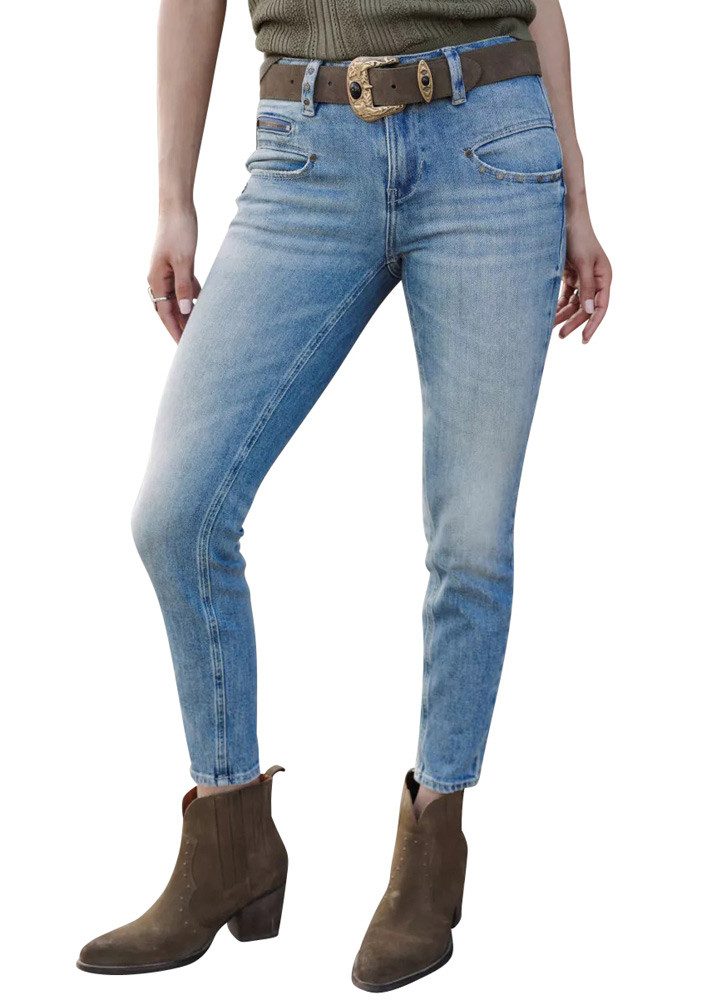Freeman T. Porter 7/8-Jeans Alexa High Waist Cropped Super Stretch Denim pi günstig online kaufen