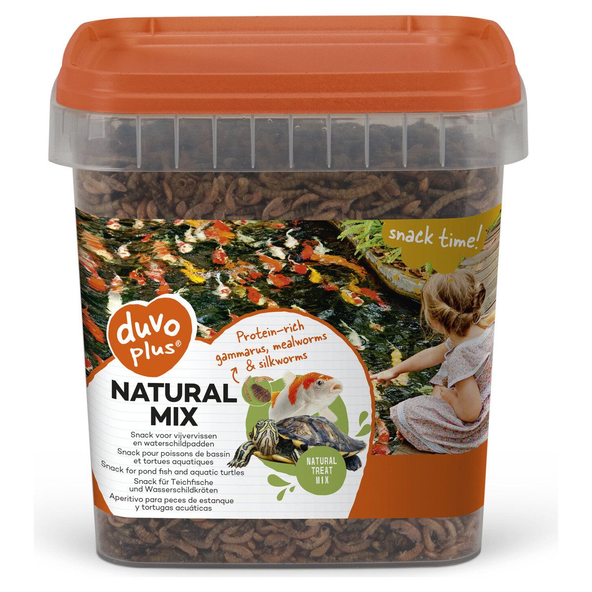 DUVO+ Naturmix 2,5 l, für: Fische