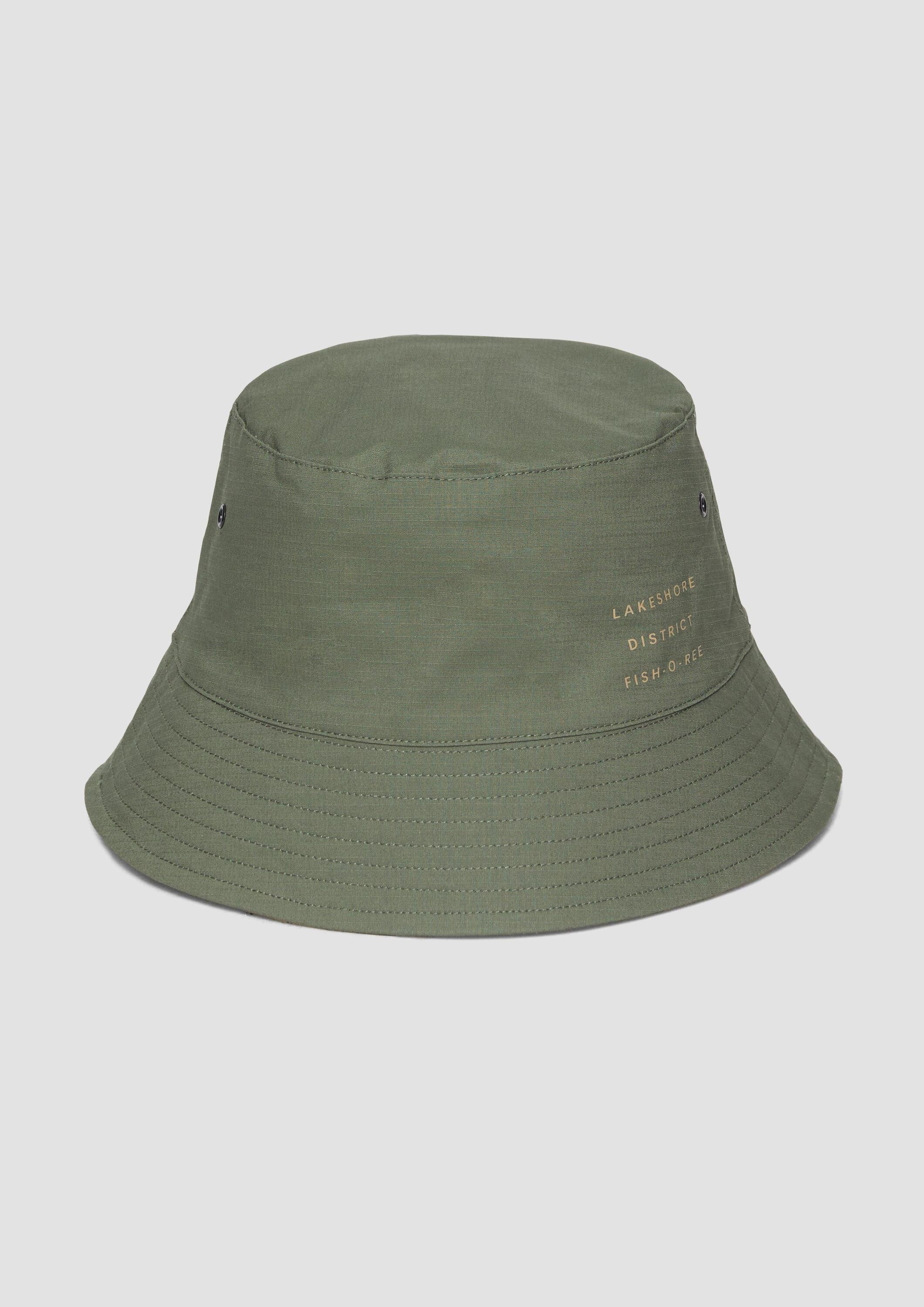 s.Oliver Filzhut Hut  Bucket-Hat mit Print-Detail