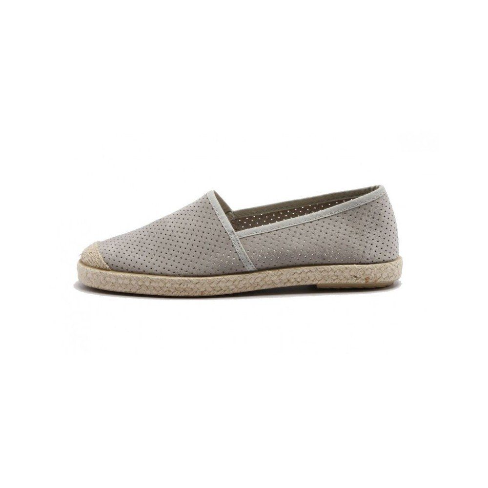 Sandale Step Perforated vegane Schuhe Grand Grey, Shoes Evita