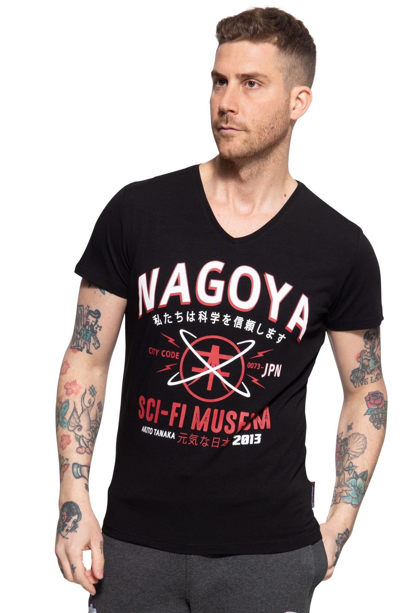 Akito Tanaka T-Shirt City Code (1-tlg) günstig online kaufen