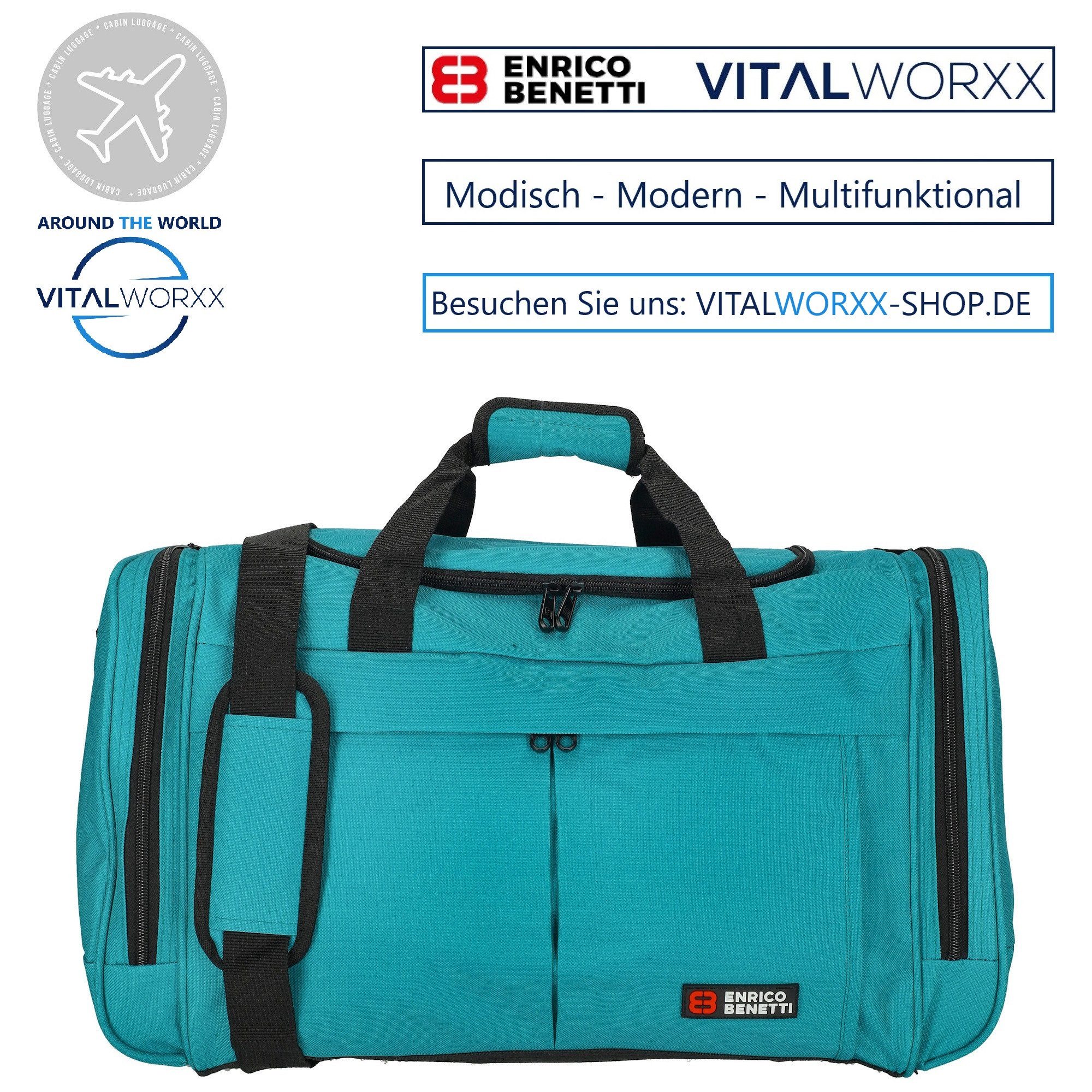 VITALWORXX Reisetasche Sporttasche Fitnesstasche Reisetasche Breite günstig online kaufen