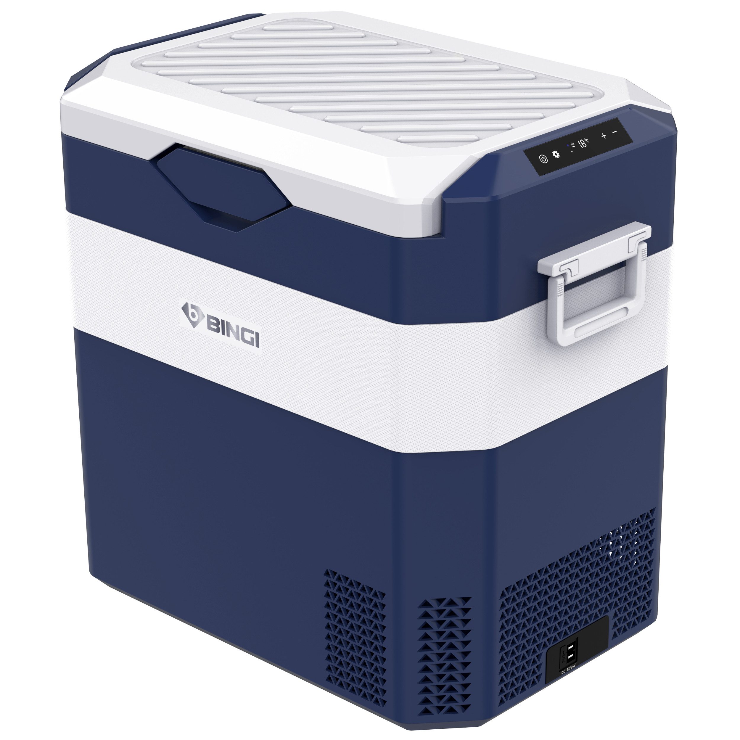 B BINGI Kühlbox Elektrisch Gefrierbox,bis –18°C,für Auto & Haus