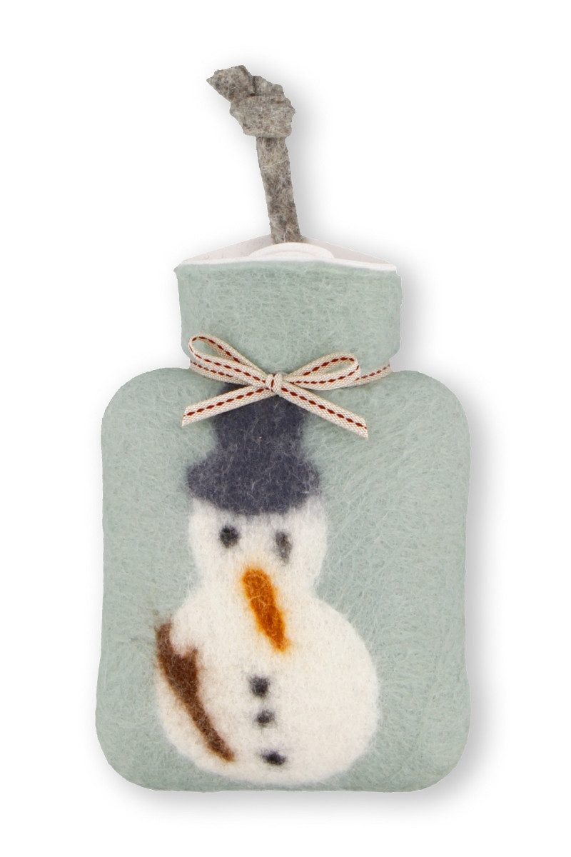Dorothee Lehnen Wärmflasche Mini-Wärmflasche - SCHNEEMANN - dusty rose, iceberg, warm grey