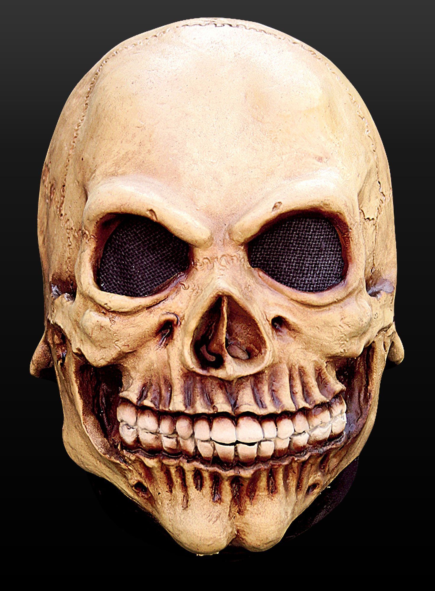 Verkleidungsmaske Skelett Kindermaske - Halloween Kostüm Fasching