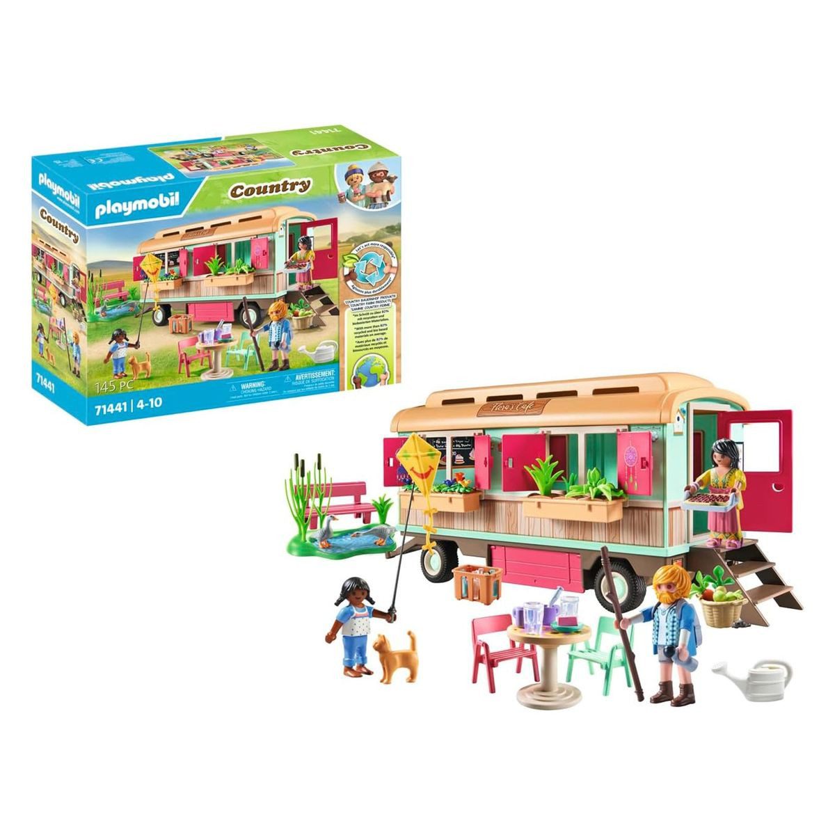 Playmobil® Spielwelt PLAYMOBIL® 71441 - Country - Gemütliches Bauwagencafé