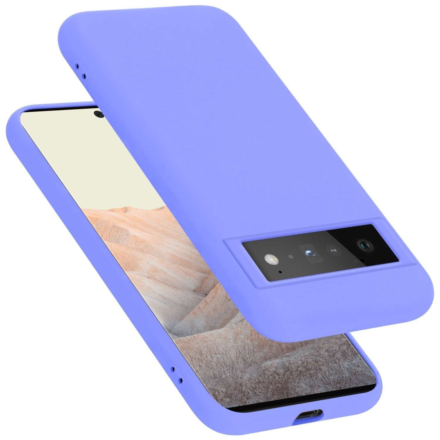 Cadorabo Handyhülle für Google PIXEL 6 PRO Hülle Google PIXEL 6 PRO, Flexible Hülle TPU Silikon Schutzhülle Back Cover Case
