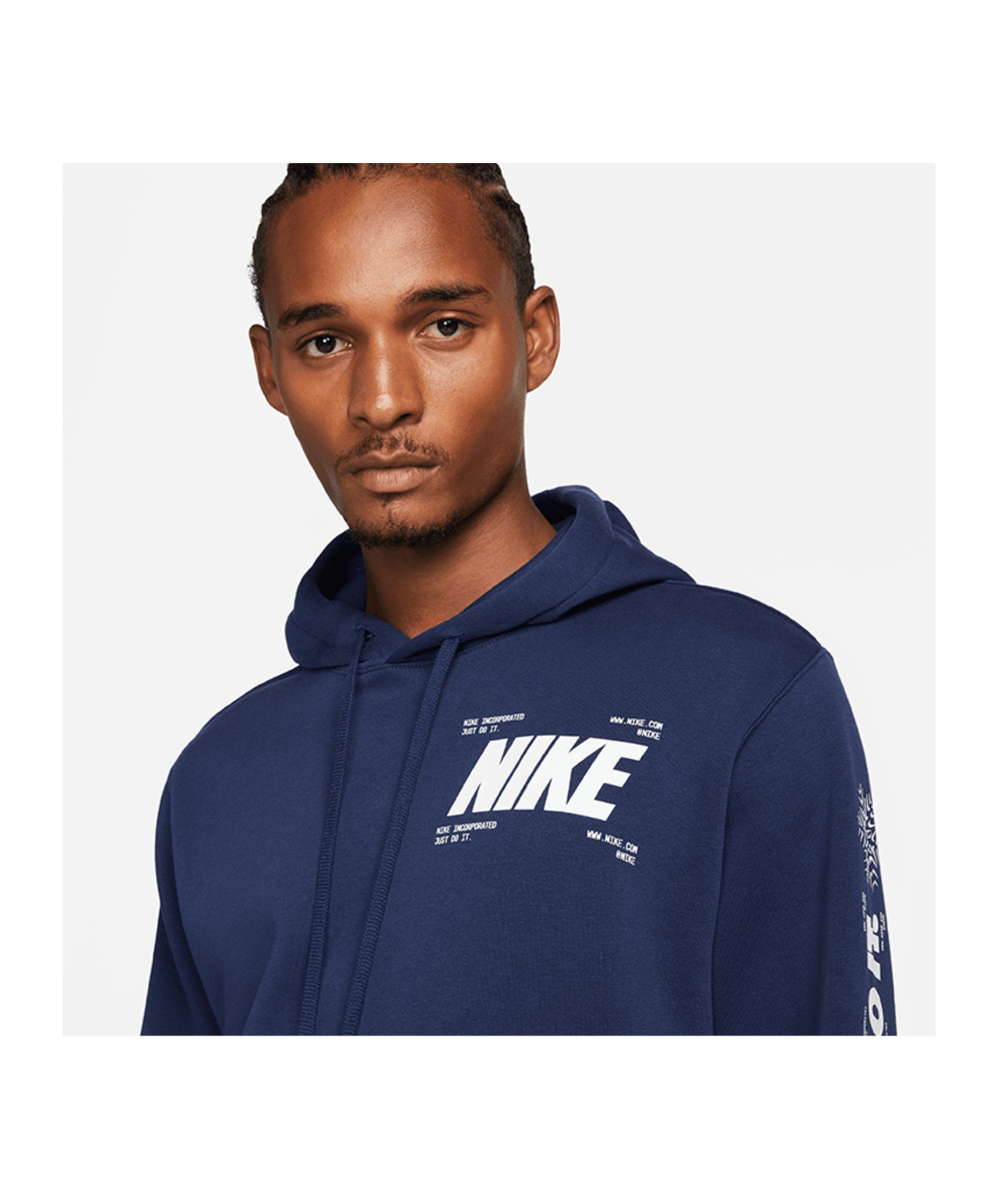 Nike Sportswear Sweatshirt Hoody blau