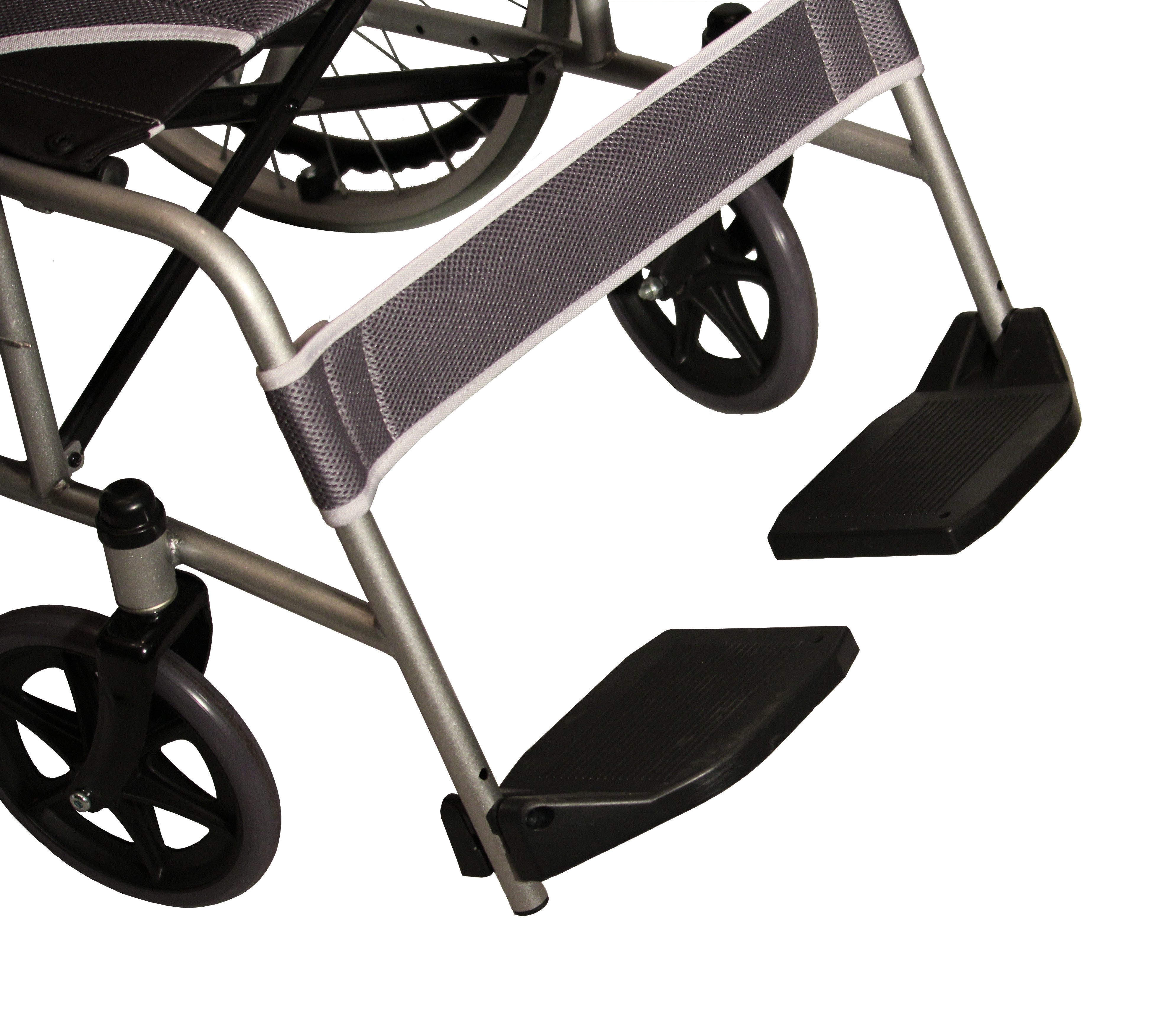 Antar Medizin GmbH Rollstuhl Antar leichter Rollstuhl AT52301 faltbar mit Begleiterbremse