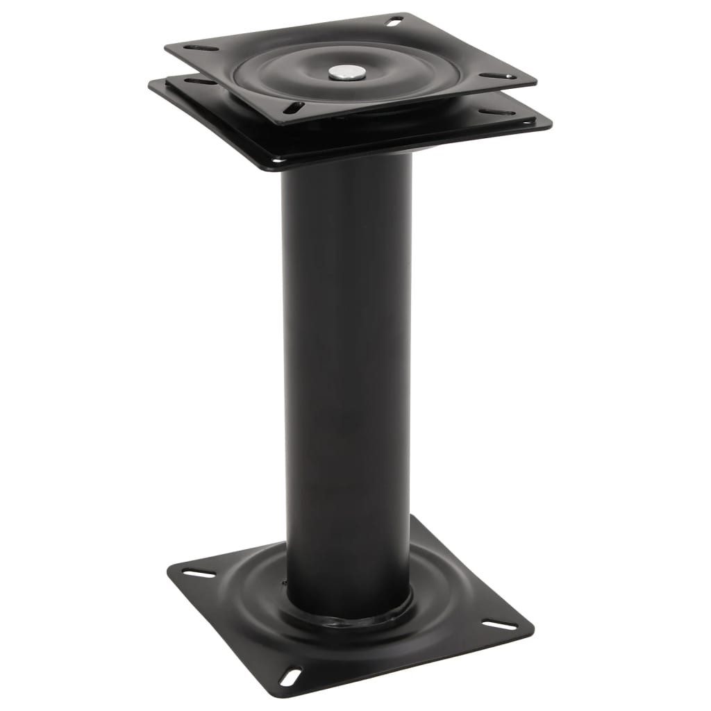 vidaXL Segelboot Bootssitz-Podest 360° Drehbar Stahl, (1-St)
