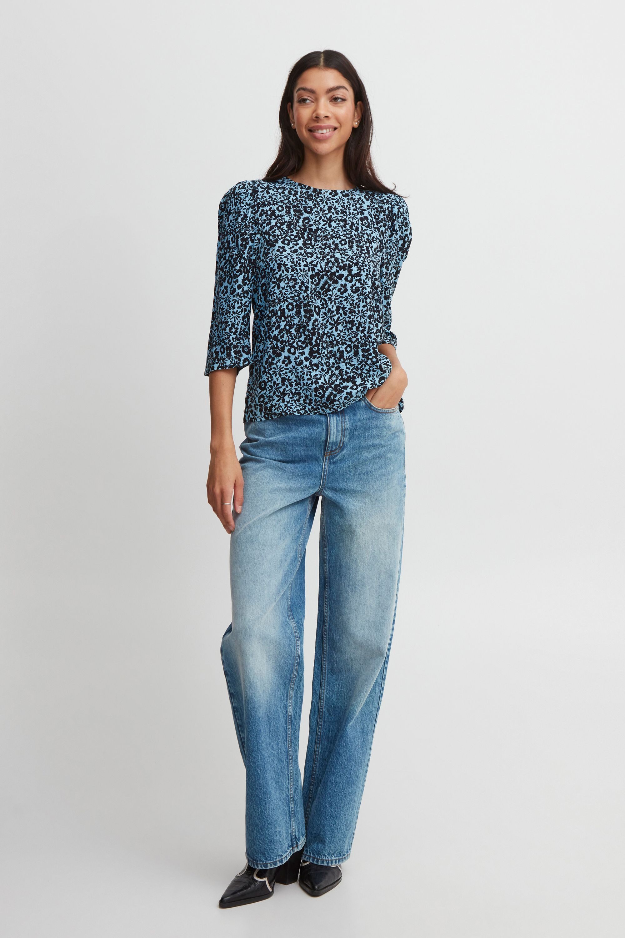 b.young Kurzarmbluse BYJOSA ONECK BLOUSE - günstig online kaufen
