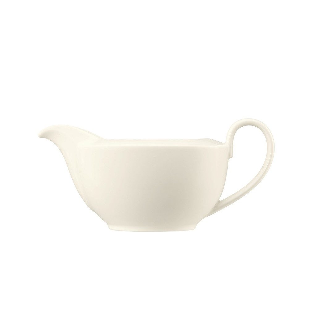 Seltmann Weiden Sauciere Seltmann Weiden Zoè fine diamond uni Sauciere 0,45 l, Porzellan, (Zoé finé diamond)