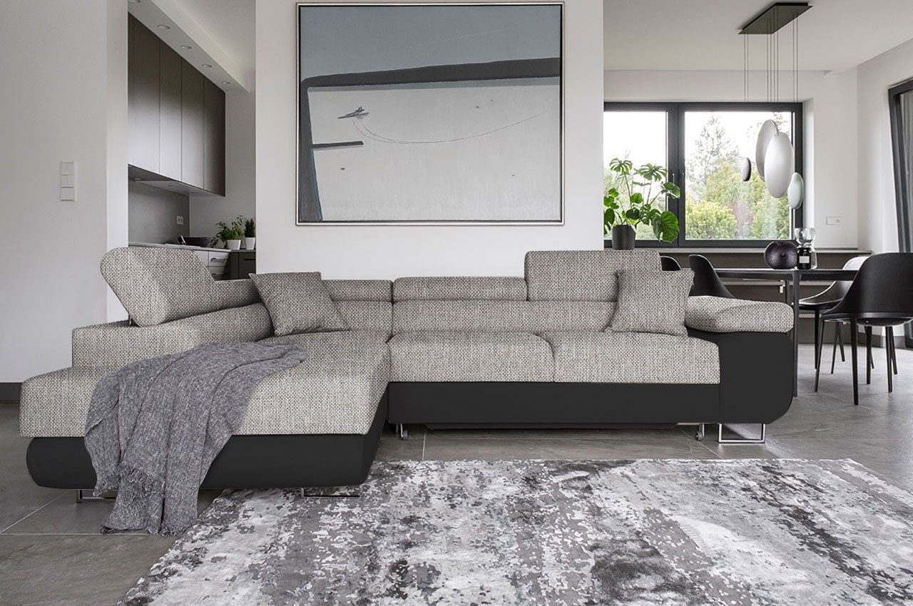 MF Design Polsterecke Tons, mit Bettfunktion