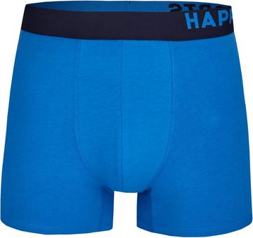 HAPPY SHORTS Trunk 2 Happy Shorts Pants Jersey Trunk Herren Boxershorts Boxer Motiv Faultier auf der Weihnachtskugel (1-St)