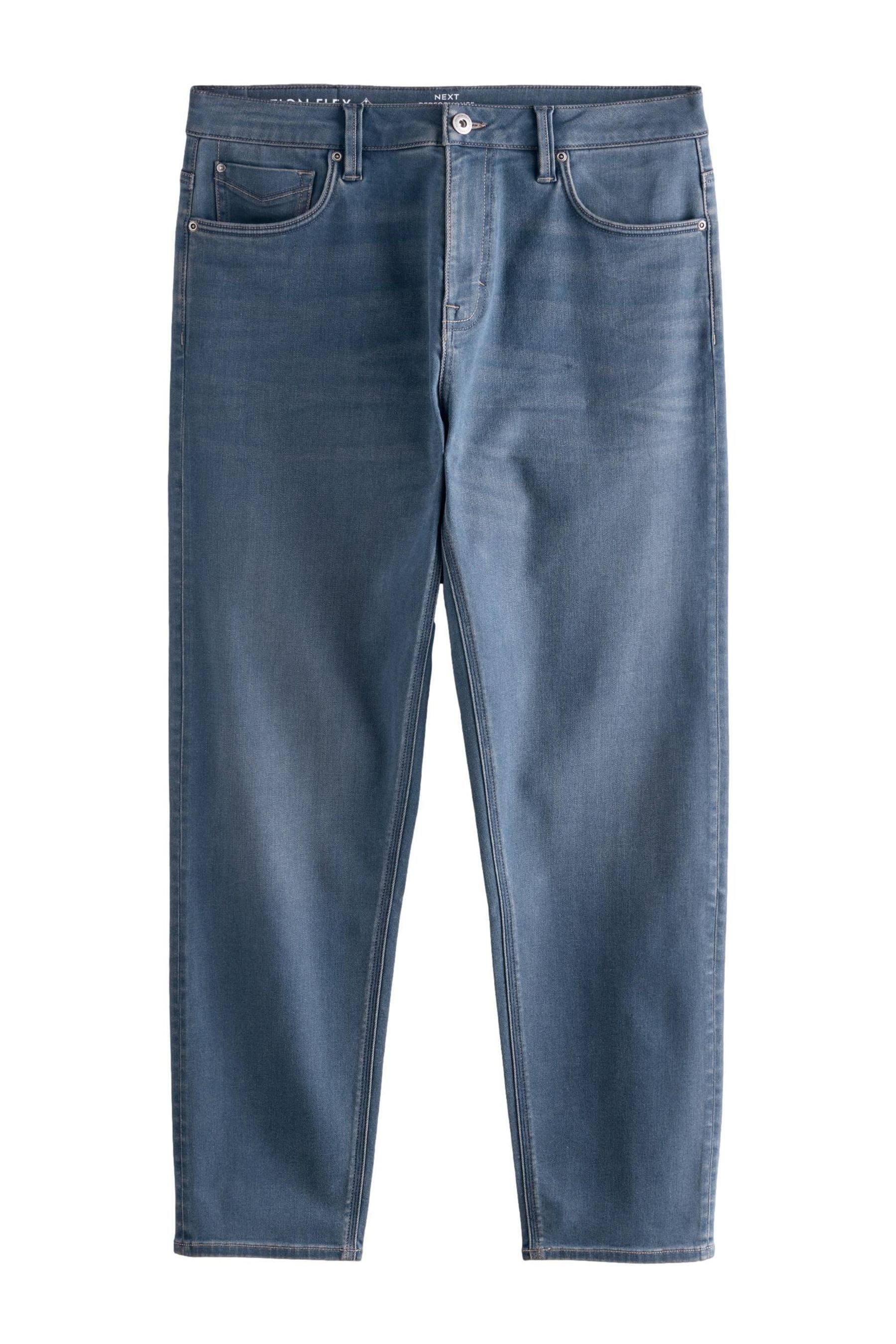 Tapered-fit-Jeans Motionflex Jeans, Regular Tapered Fit
