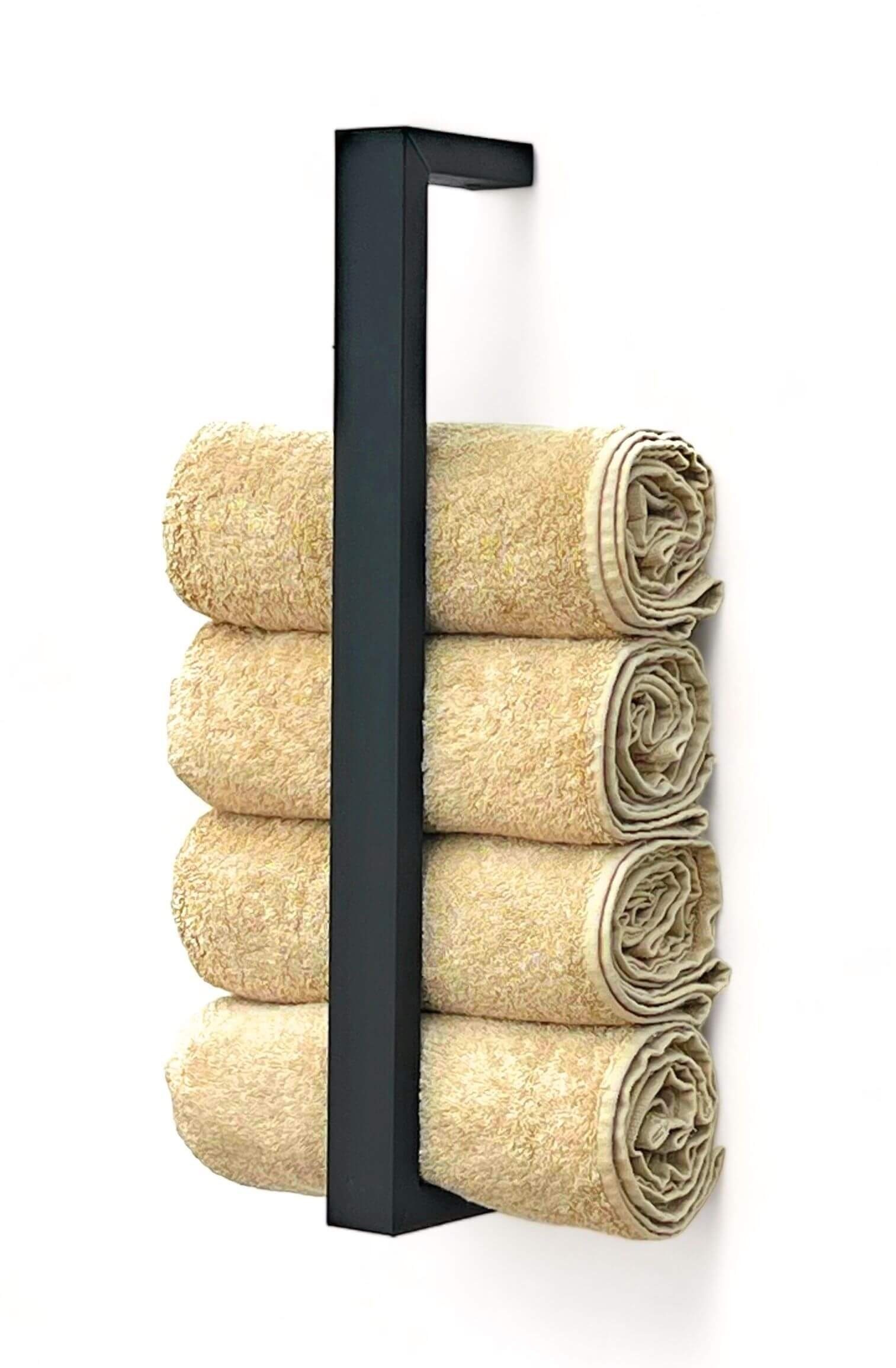 DanDiBo Handtuchhalter Handtuchhalter Metall Schwarz Wand Handtuchhaken 964 günstig online kaufen