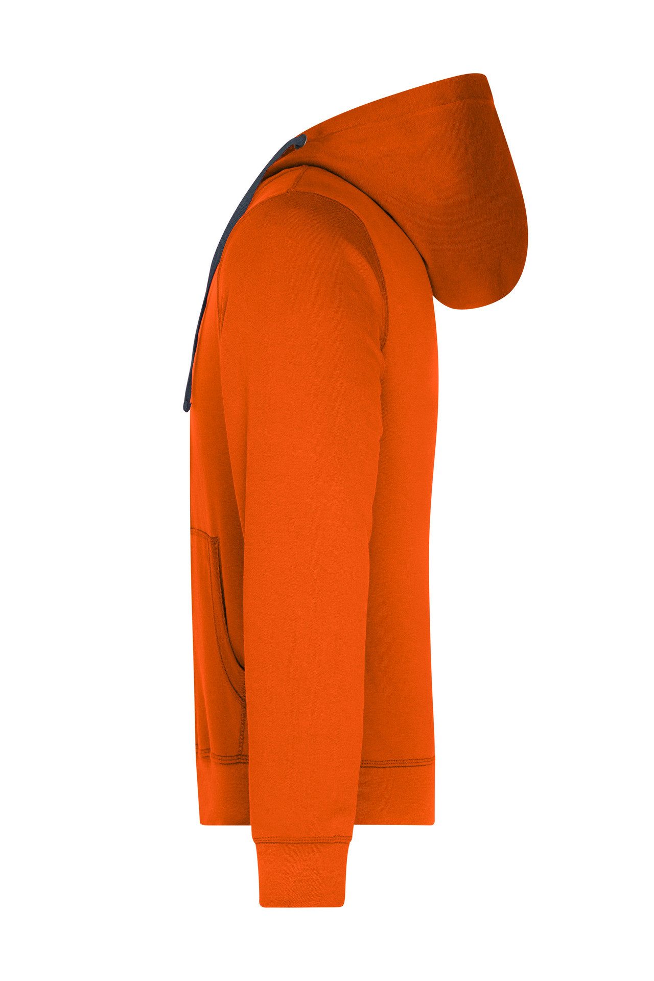 James & Nicholson Sweatjacke Wasser- und schmutzabweisende Herren Kapuzen-Sweatjacke JN595 Herren Sweatjacke Bionic