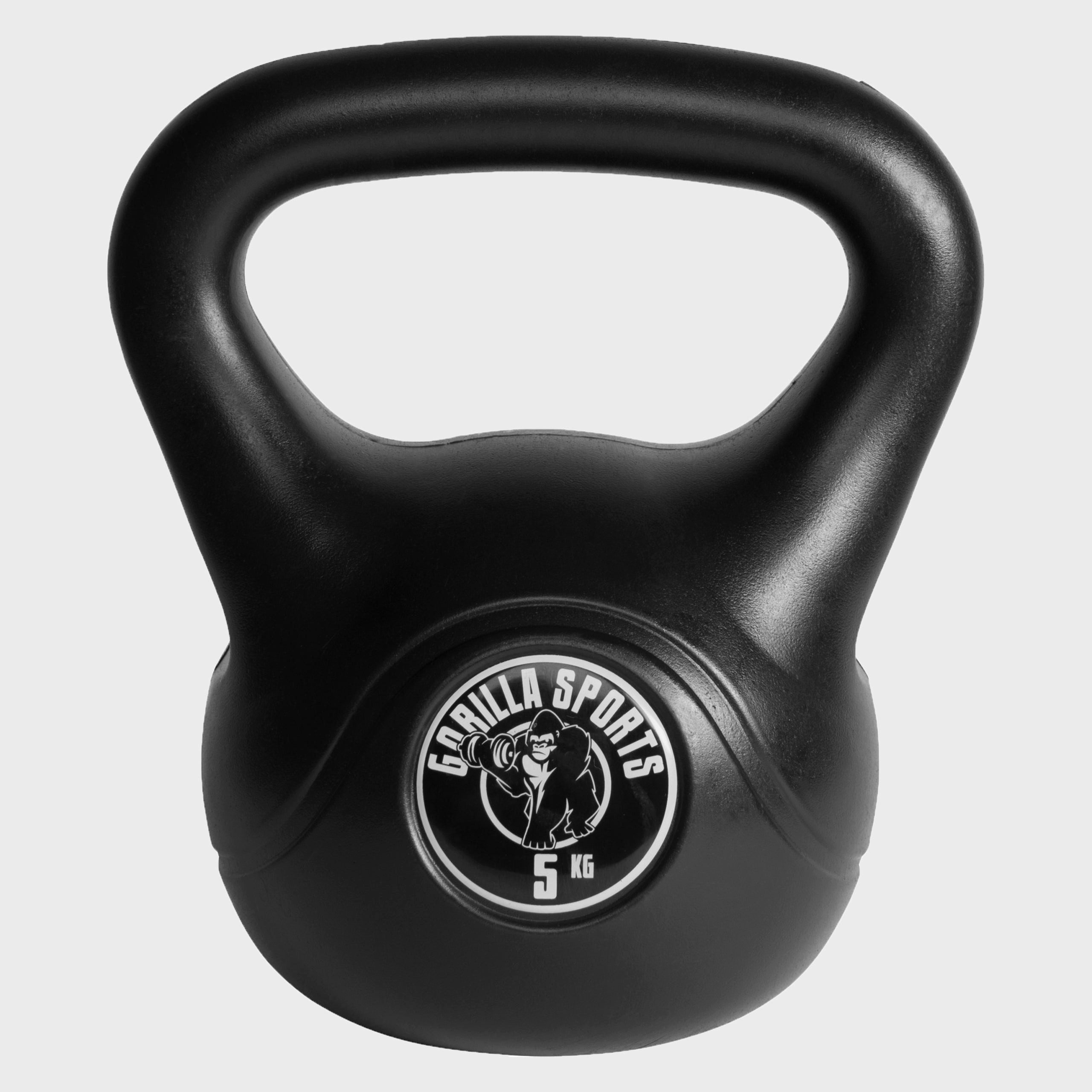 GORILLA SPORTS Kettlebell Kettlebell aus Kunststoff 2-20 KG