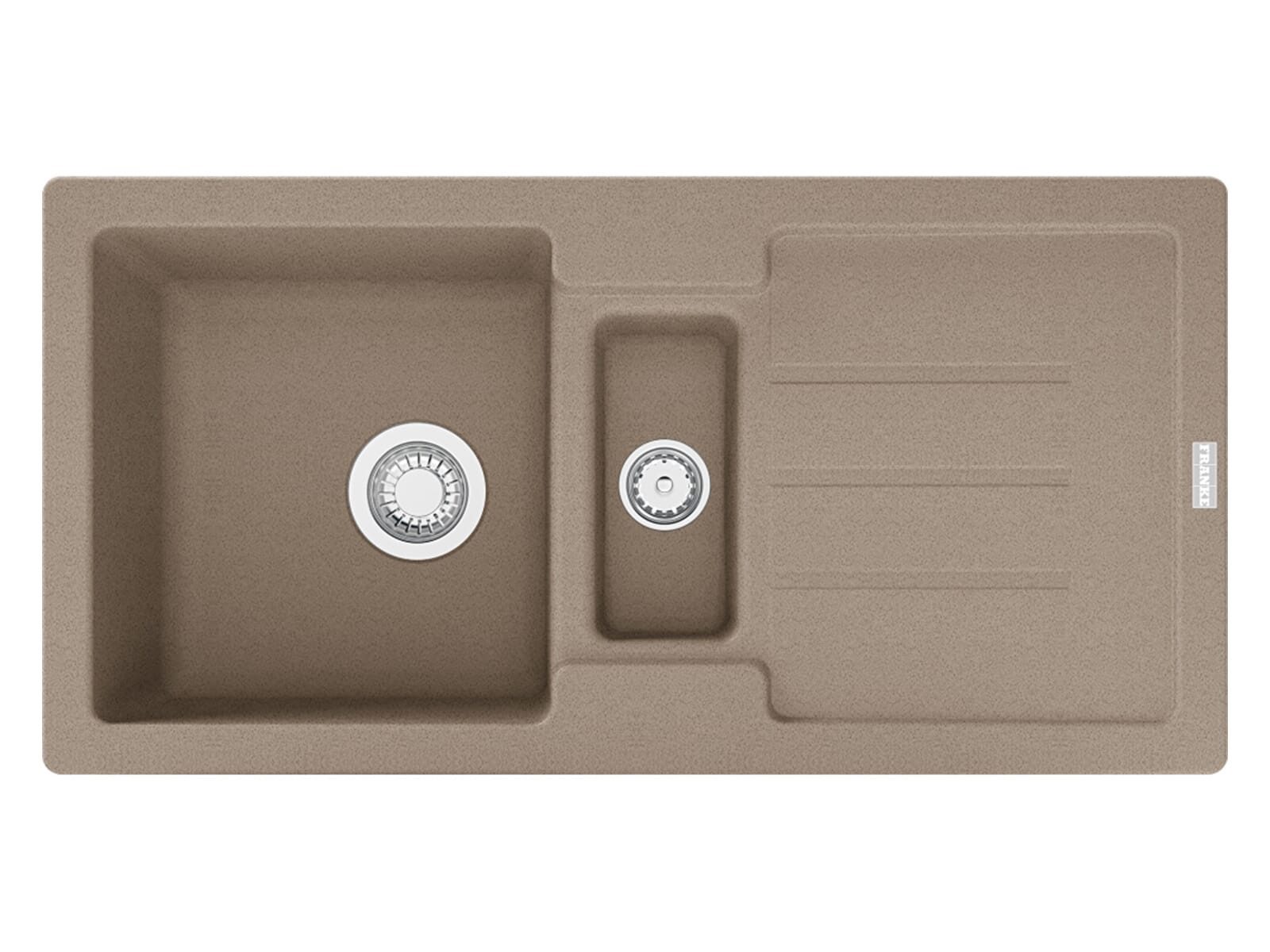 FRANKE Granitspüle, rechteckig, 86/44 cm, (1 St), aus Sanitized®
