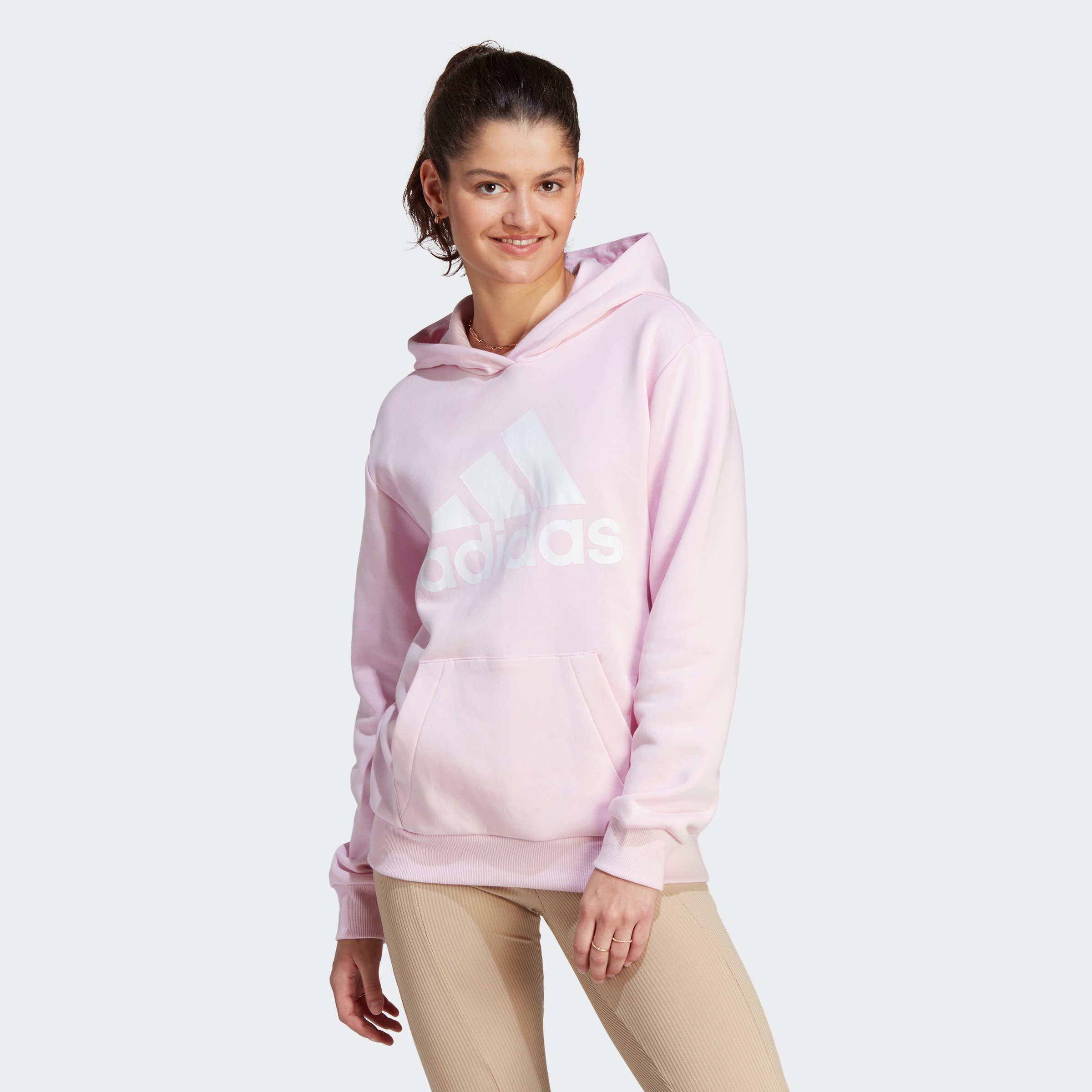 adidas Sportswear Kapuzensweatshirt W BL OV HD Clear Pink / White