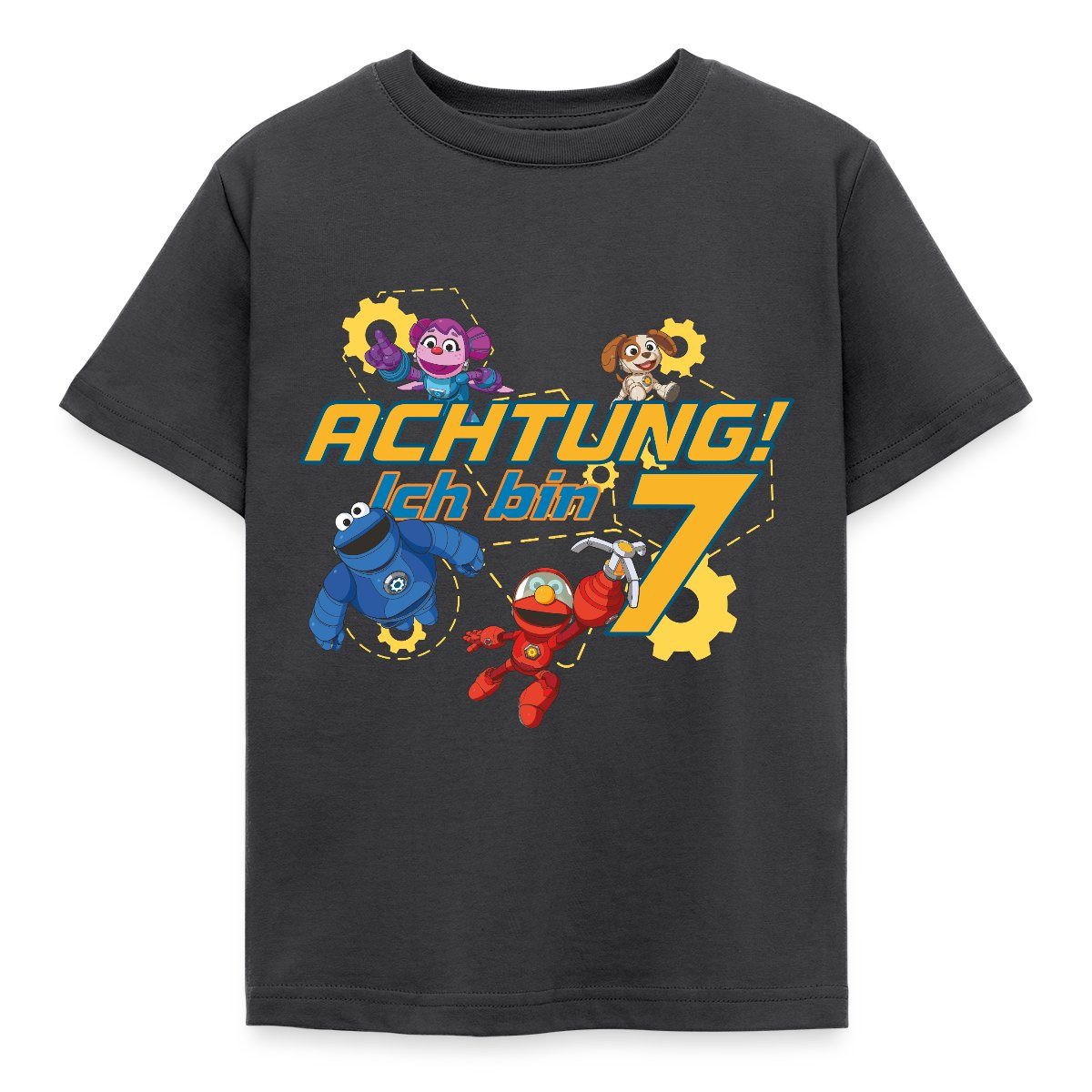 T-Shirt Mecha Builders Kinderhelden Technik Teamwerk Spaß Kinder T-Shirt
