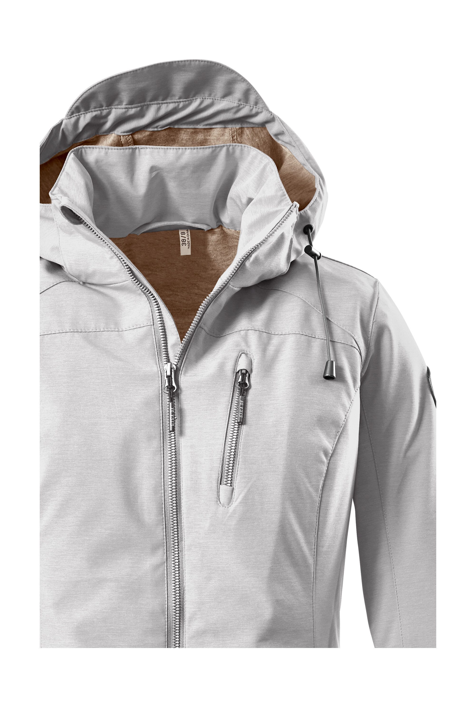 G.I.G.A. DX by killtec Softshelljacke Solena Wasserabweisend, 2-Wege-Reißverschluss, abnehmbare Kapuze